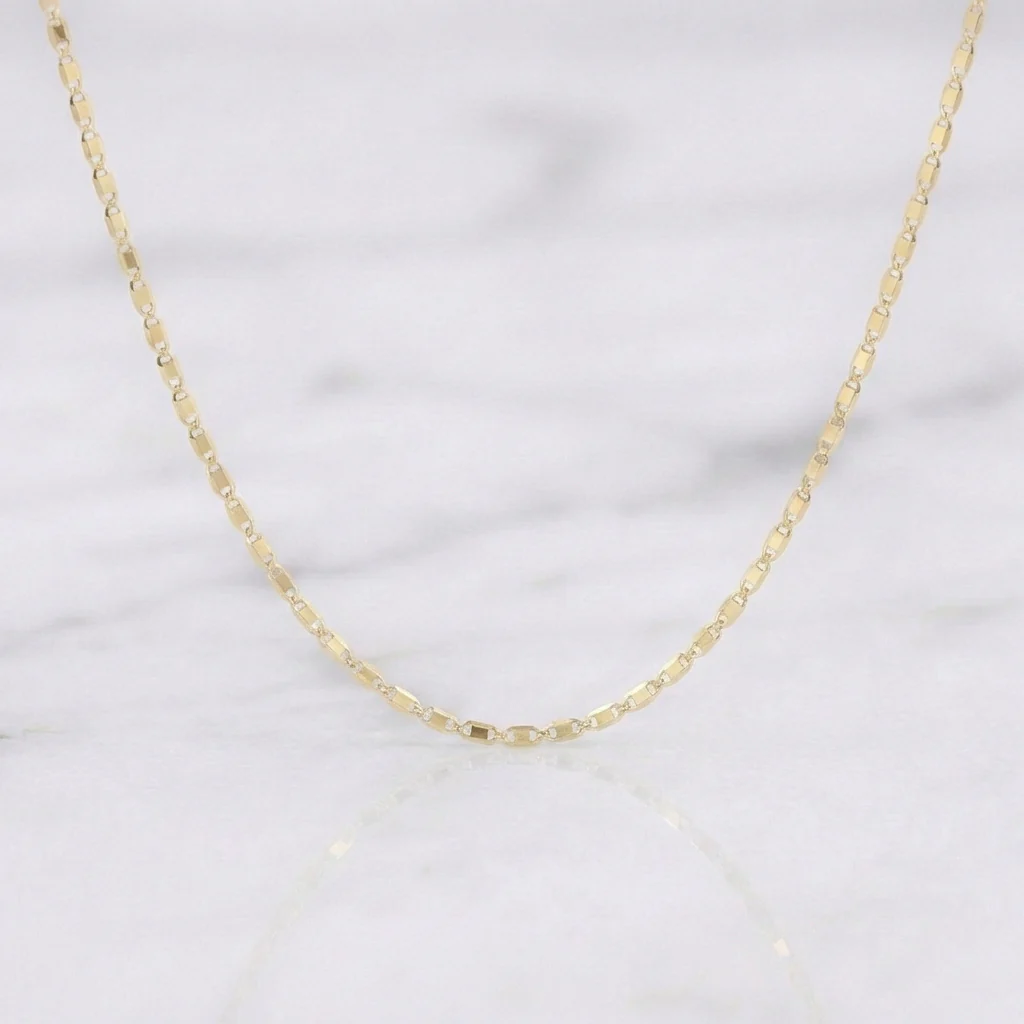 Cadena Plana 1.05 g / 45.2 cm / 1.25 mm Oro Amarillo 18K