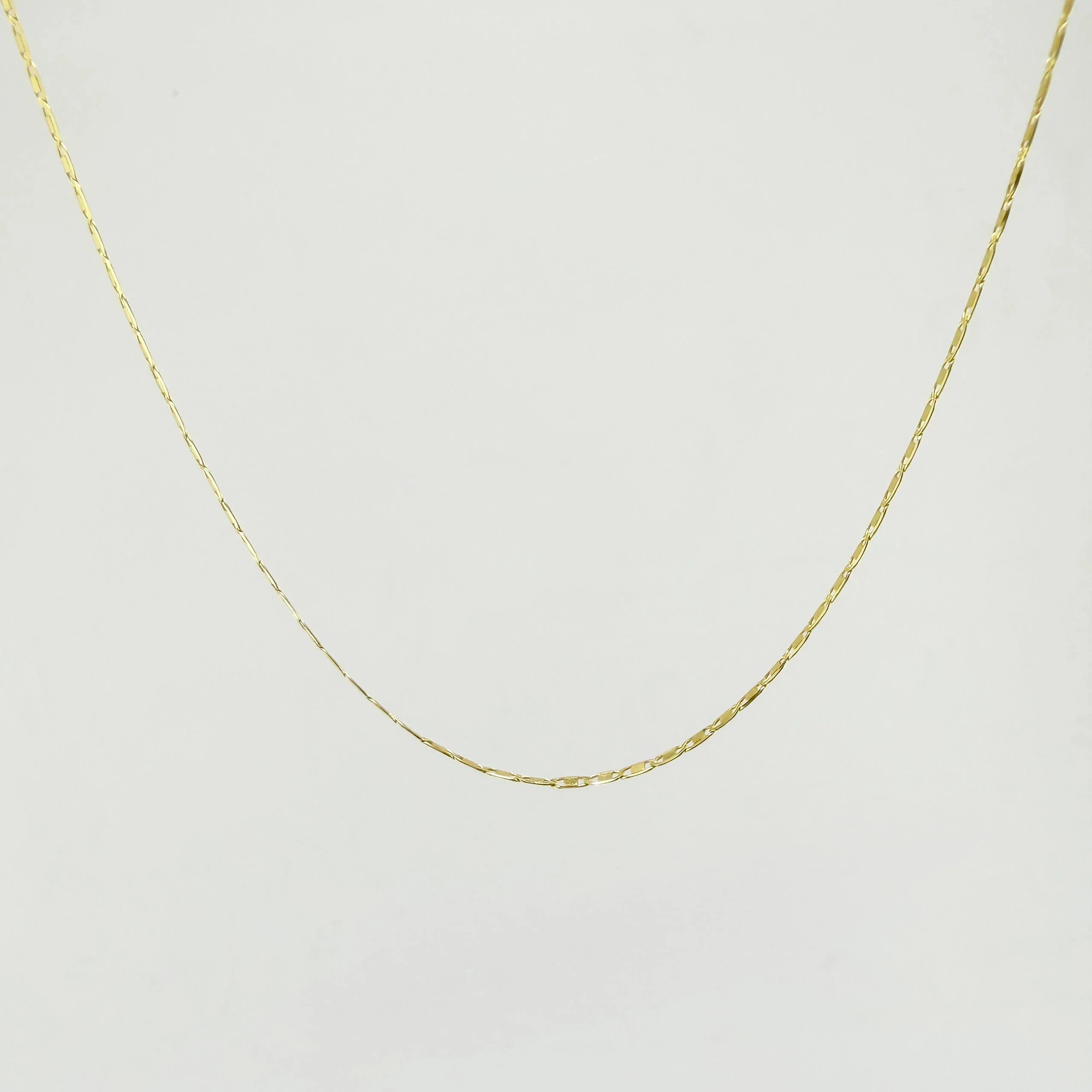 Cadena Plana 1.2 g / 45 cm / 1.25 mm Oro Amarillo 18K - Image 2