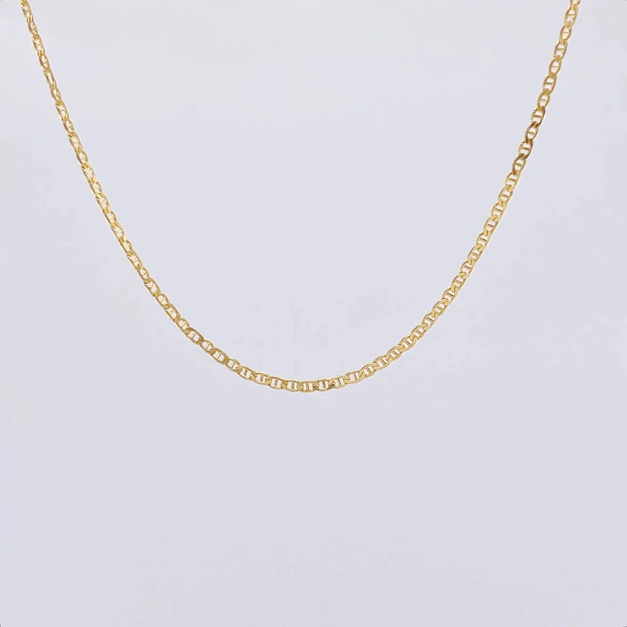 Cadena Plana 1.55 g / 45 cm / 1.6 mm Oro Amarillo 18K - Image 5