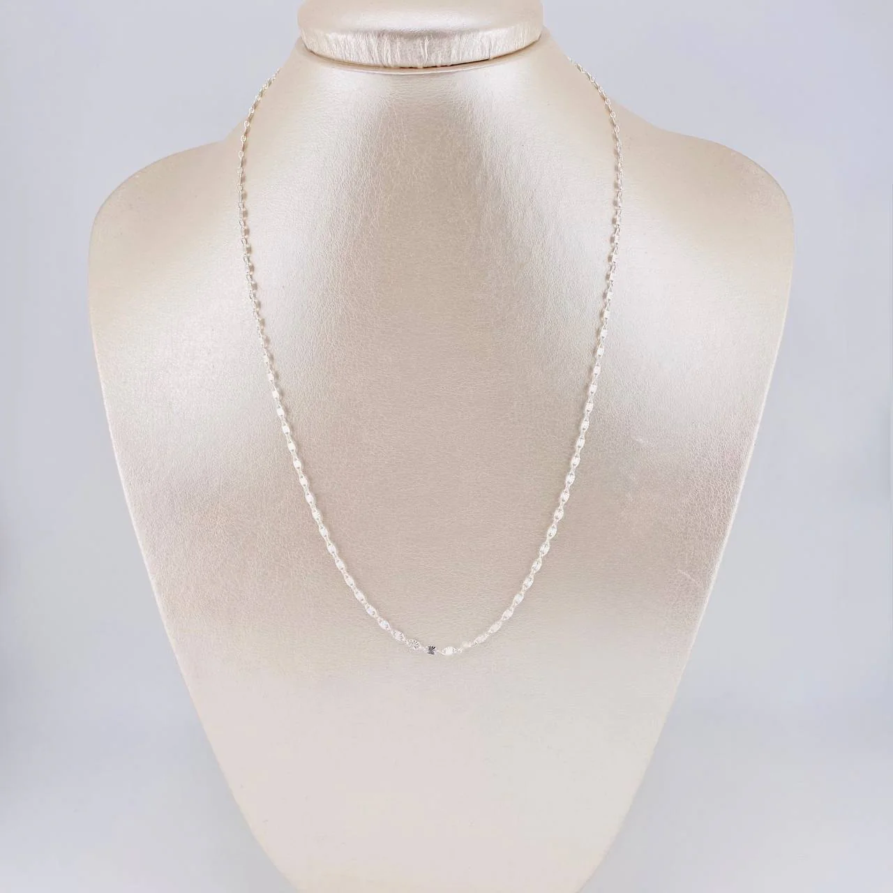 Cadena Plana Diamantada 2.75g / 46cm / 2.3mm Plata 925 - Image 6