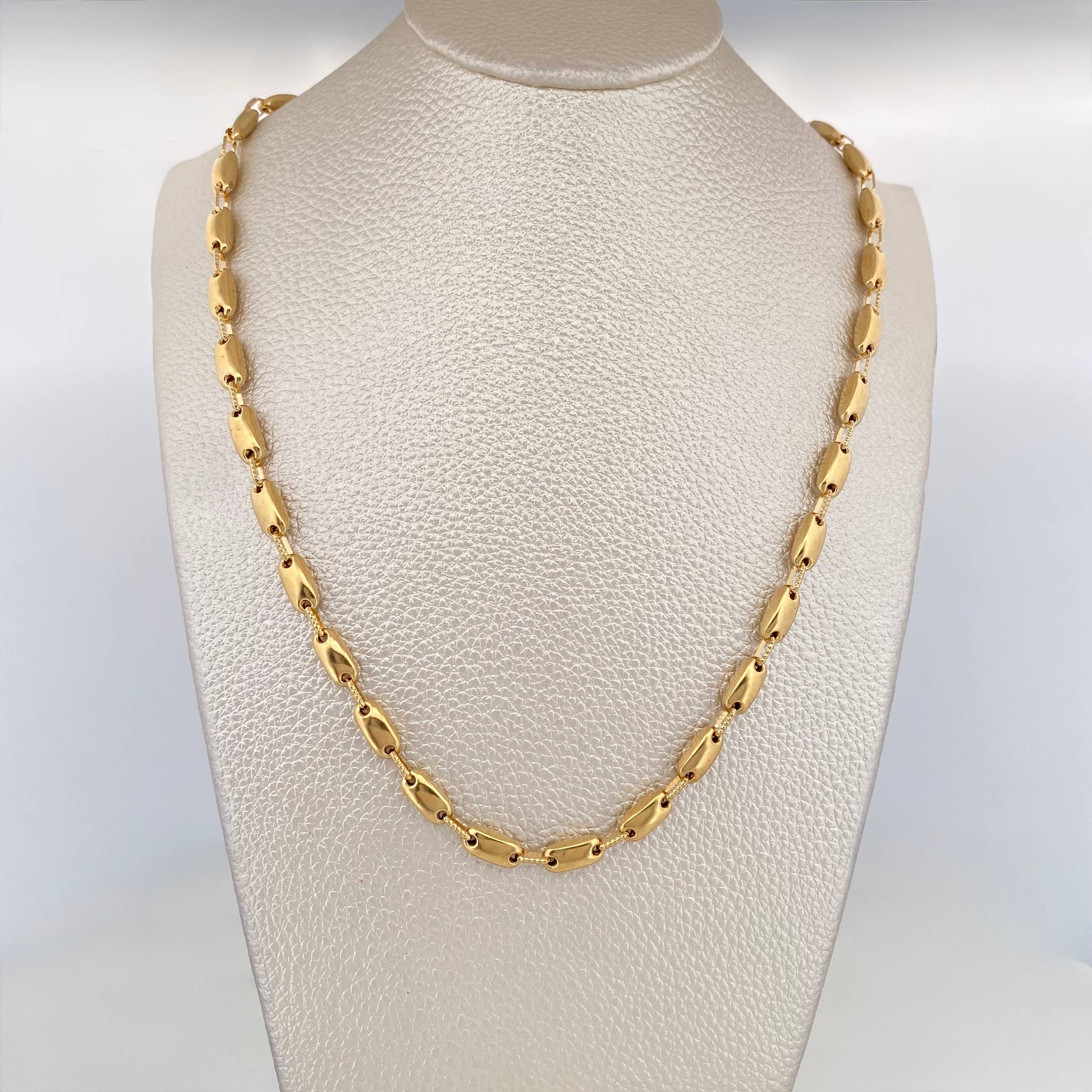 Cadena Rustica Adije 15.1 g / 63 cm / 4.6 mm Oro Amarillo 18K - Image 5