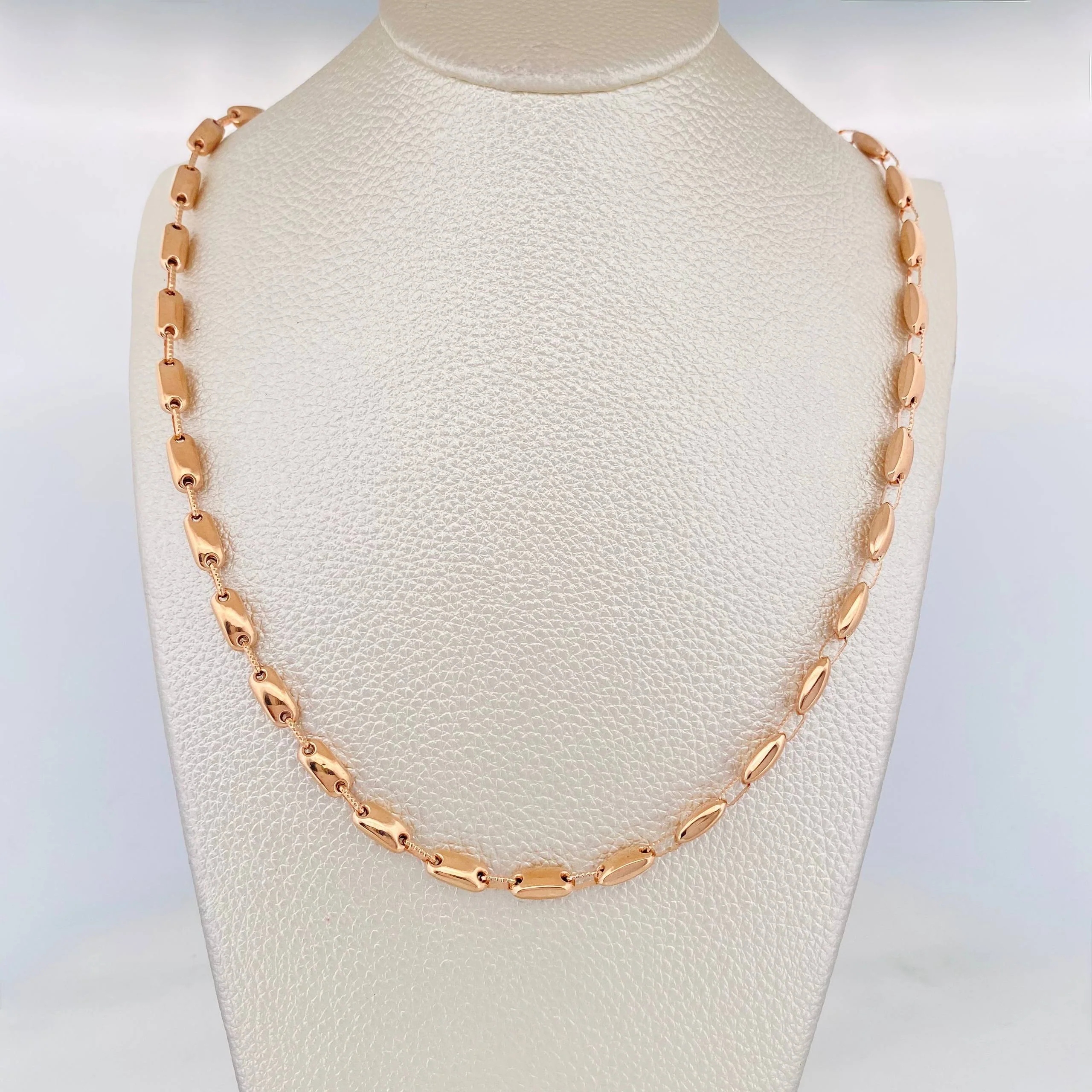 Cadena Rustica Adije 17 g / 72 cm / 4.4 mm Oro Rosa 18K - Image 5