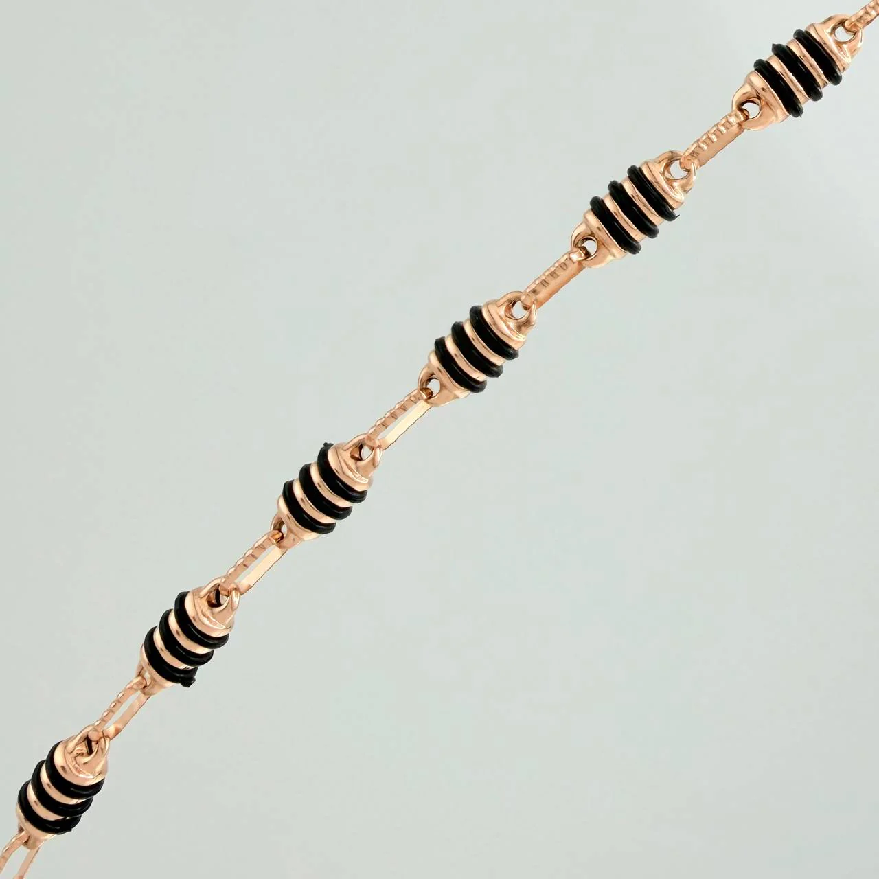 Cadena Rustica Barril 13.65gr / 64cm / 4mm Oro Rosa 18K % - Image 4