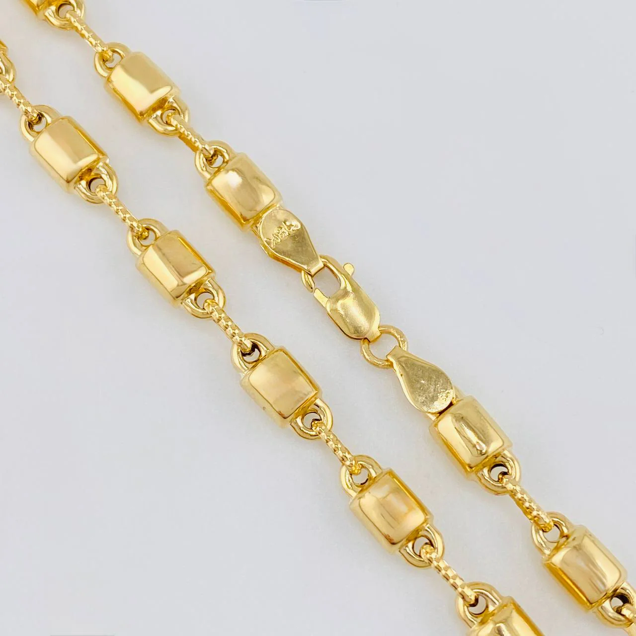 Cadena Rustica Barril 14.15 g / 60 cm / 4,5 mm Oro Amarillo 18K - Image 3