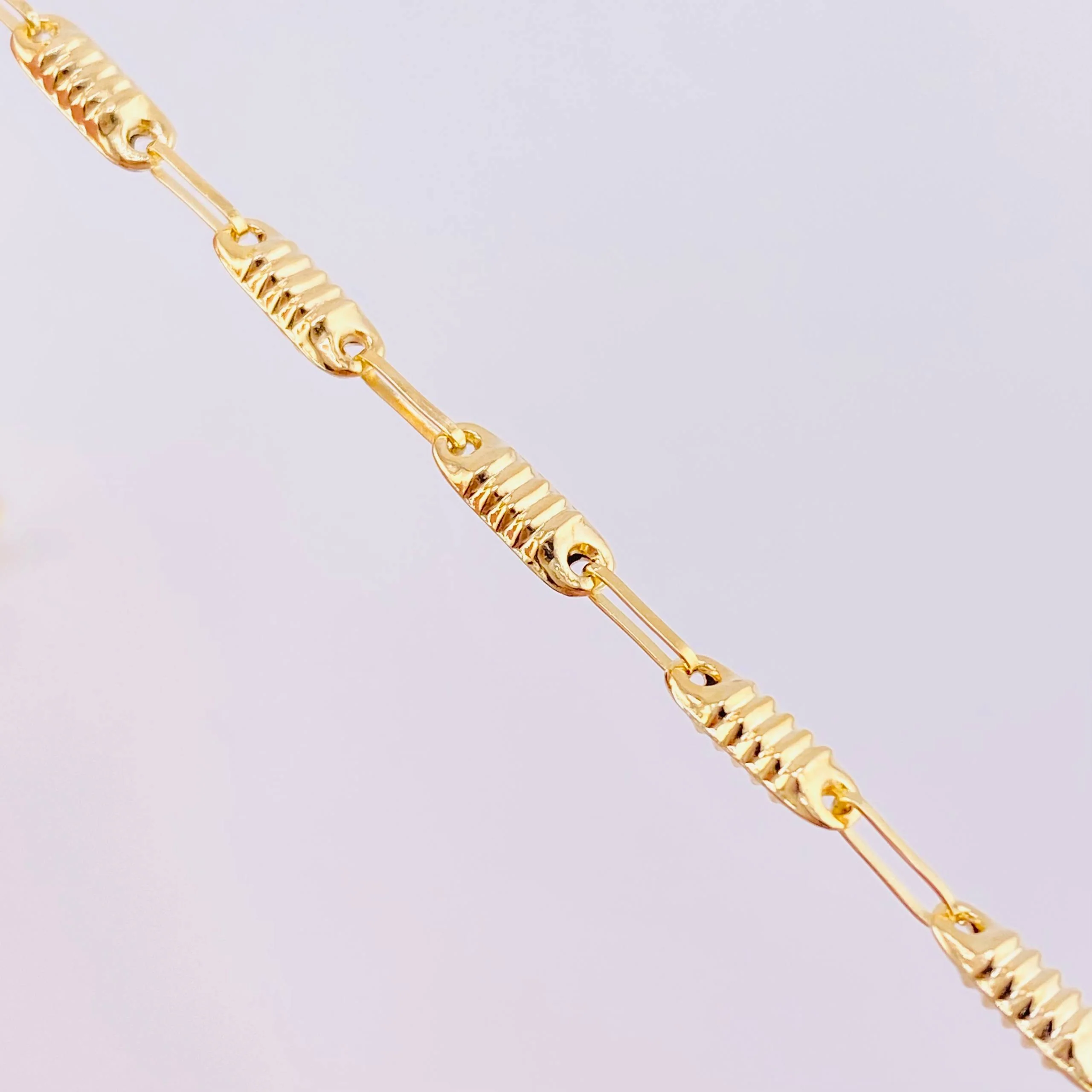 Cadena Rustica Barril 6.55 g / 60.2 cm / 3.3 mm Oro Amarillo 18K - Image 3