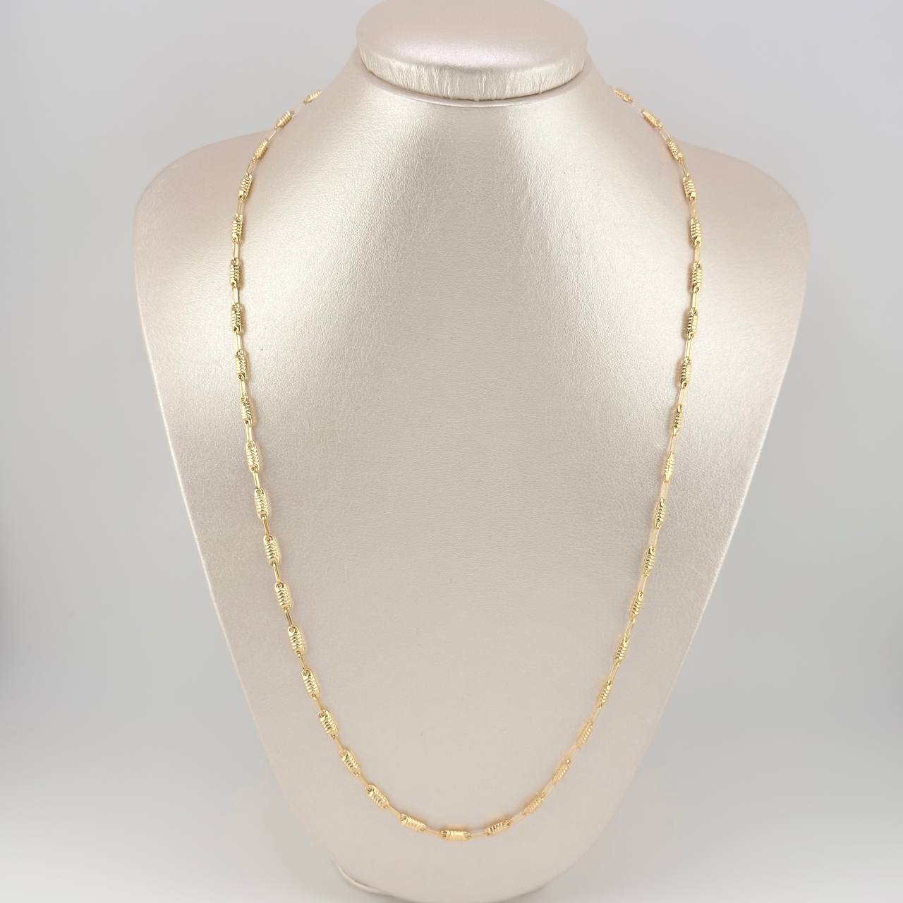 Cadena Rustica Barril 6.55 g / 60 cm / 3.3 mm Oro Amarillo 18K - Image 6