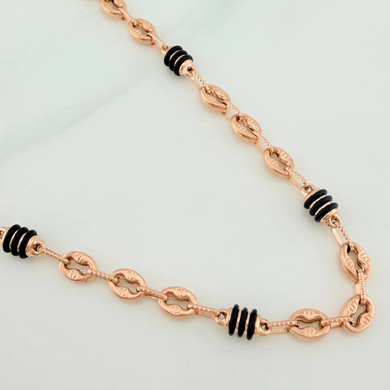 Cadena Rustica Barril GC 18.1gr / 73cm / 4.6mm Oro Rosa 18K - Image 2
