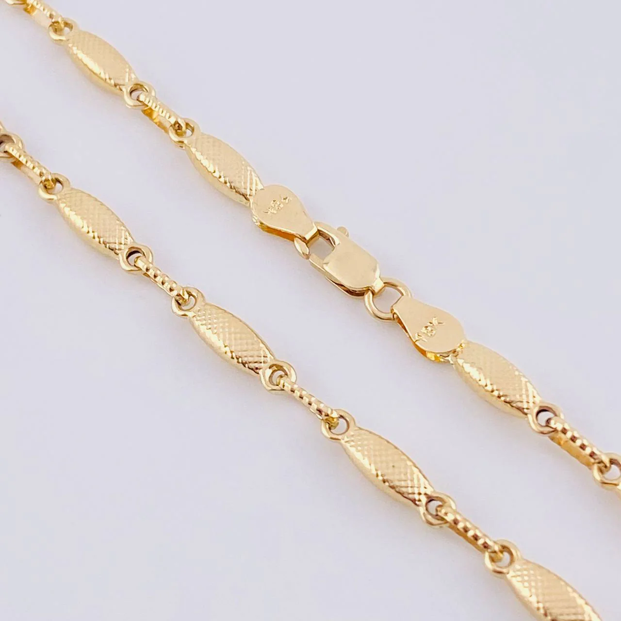 Cadena Rustica Capullo 10.5 g / 62 cm / 3,2 mm Oro Amarillo 18K - Image 3