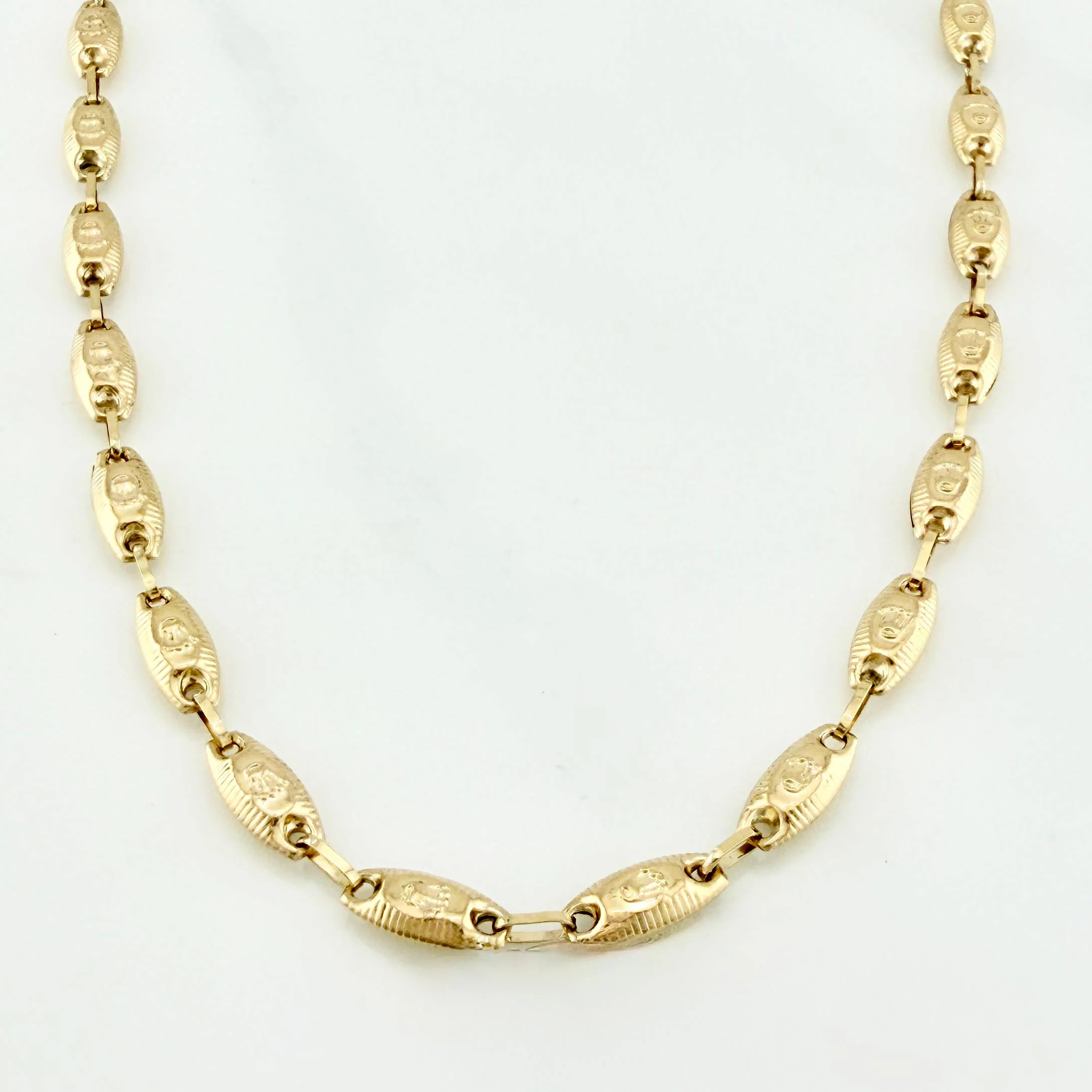 Cadena Rustica Corona 11.65 g / 62 cm / 3.45 mm 18K