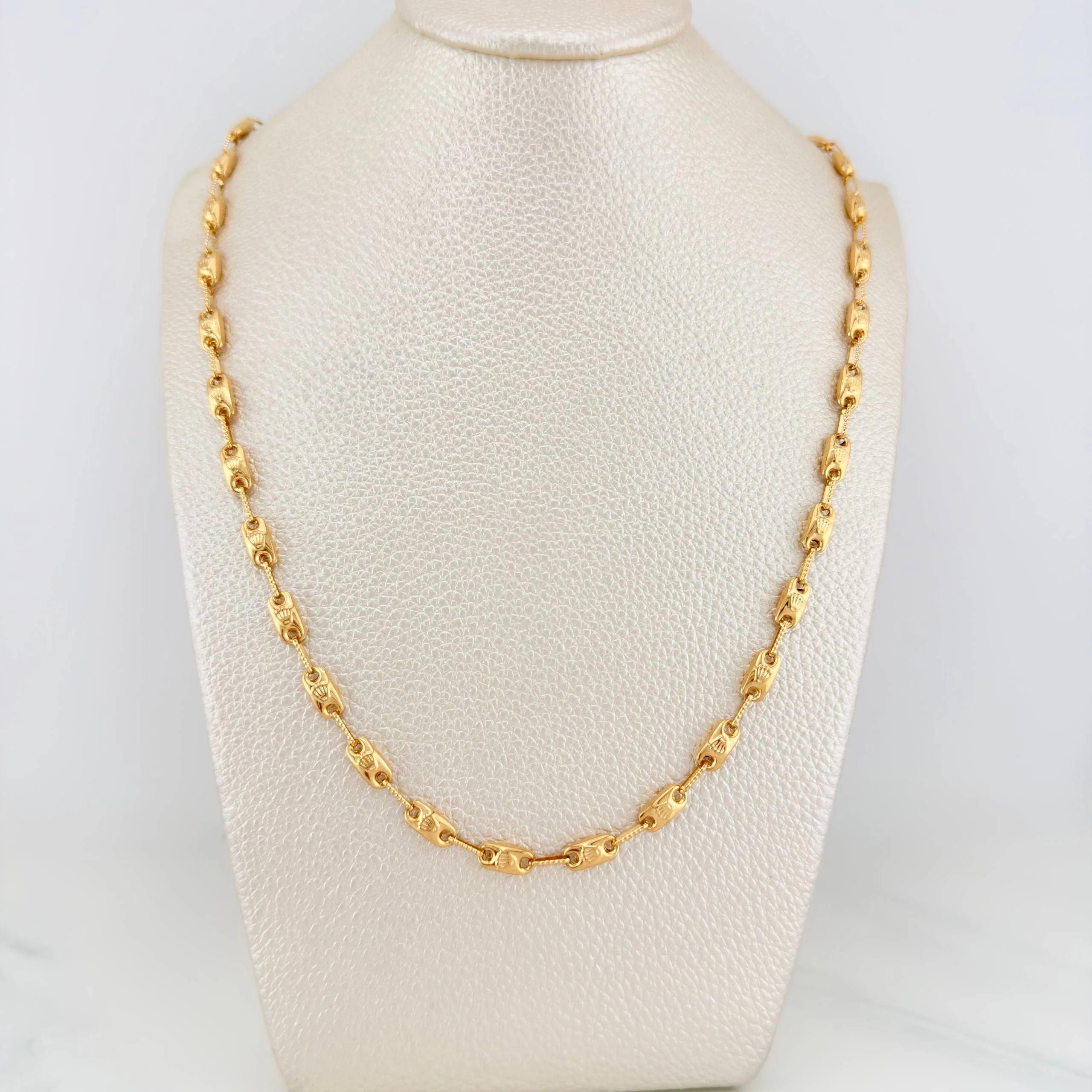 Cadena Rustica Corona 12.45 g / 61 cm / 4.2 mm Oro Amarillo 18K - Image 6