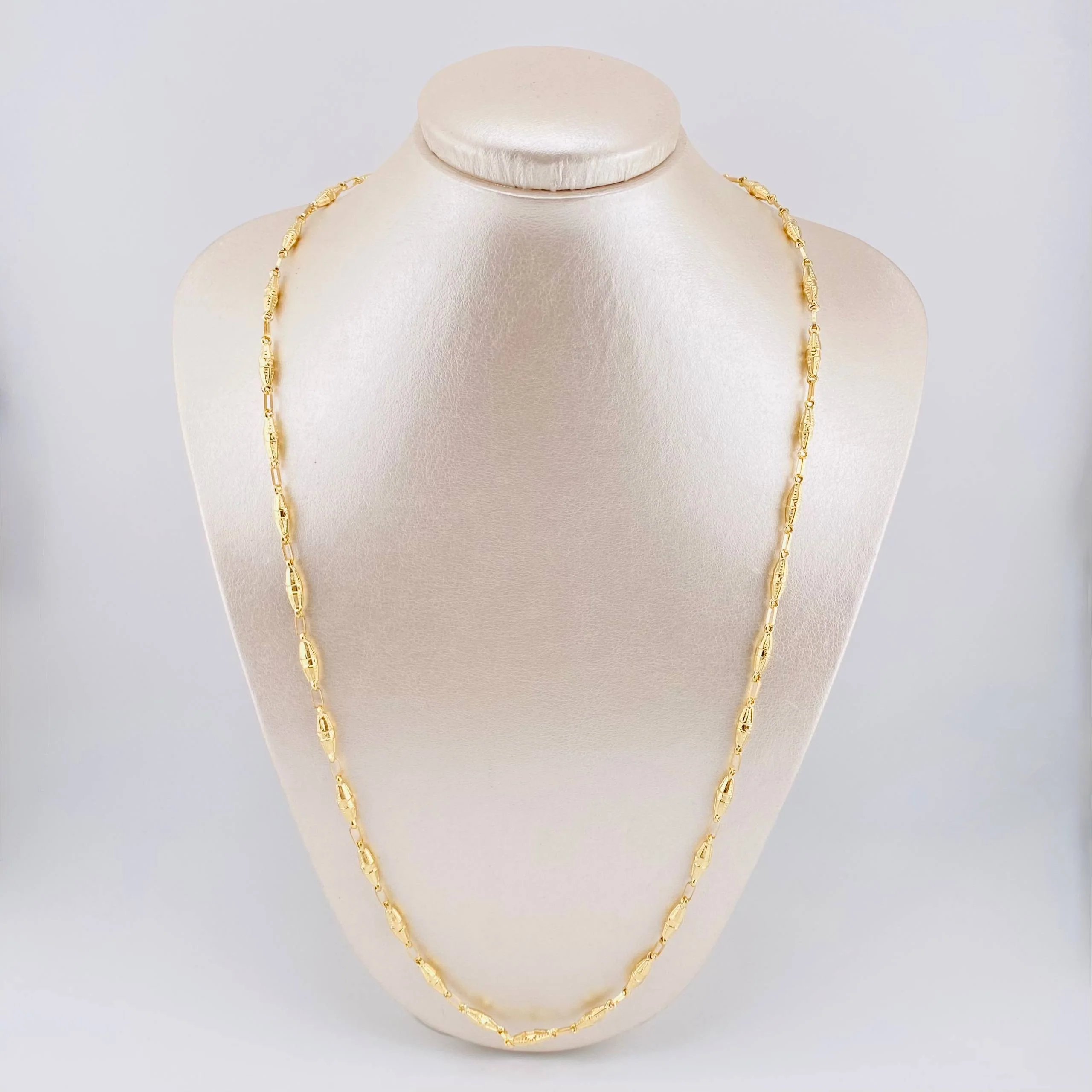 Cadena Rustica Dubai 10.45 g / 66.9 cm / 4.2 mm Oro Amarillo 18K - Image 5