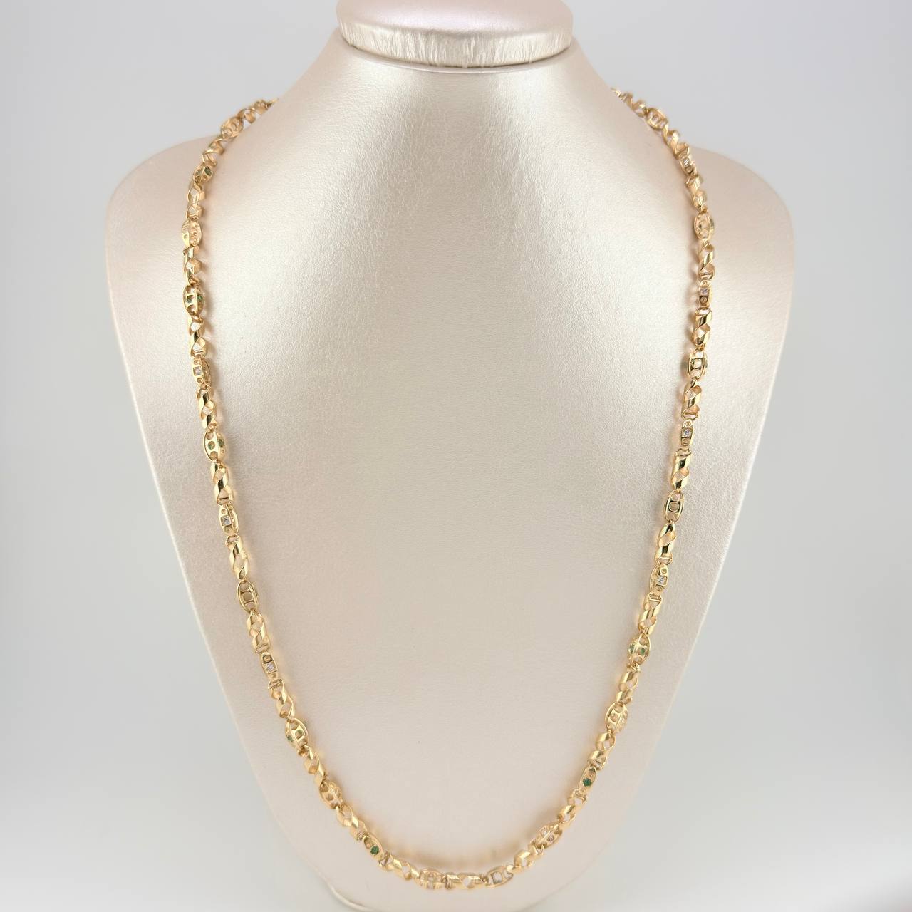 Cadena Rustica Espiral Adn 39.6 g / 65 cm / 4.7 mm Oro Amarillo 18K - Image 6