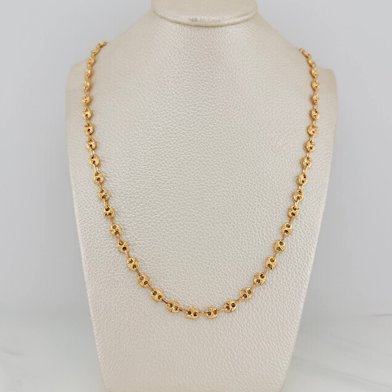 Cadena Rustica Gc 13.25 g / 61.5 cm / 4.8 mm Oro Amarillo 18K - Image 6
