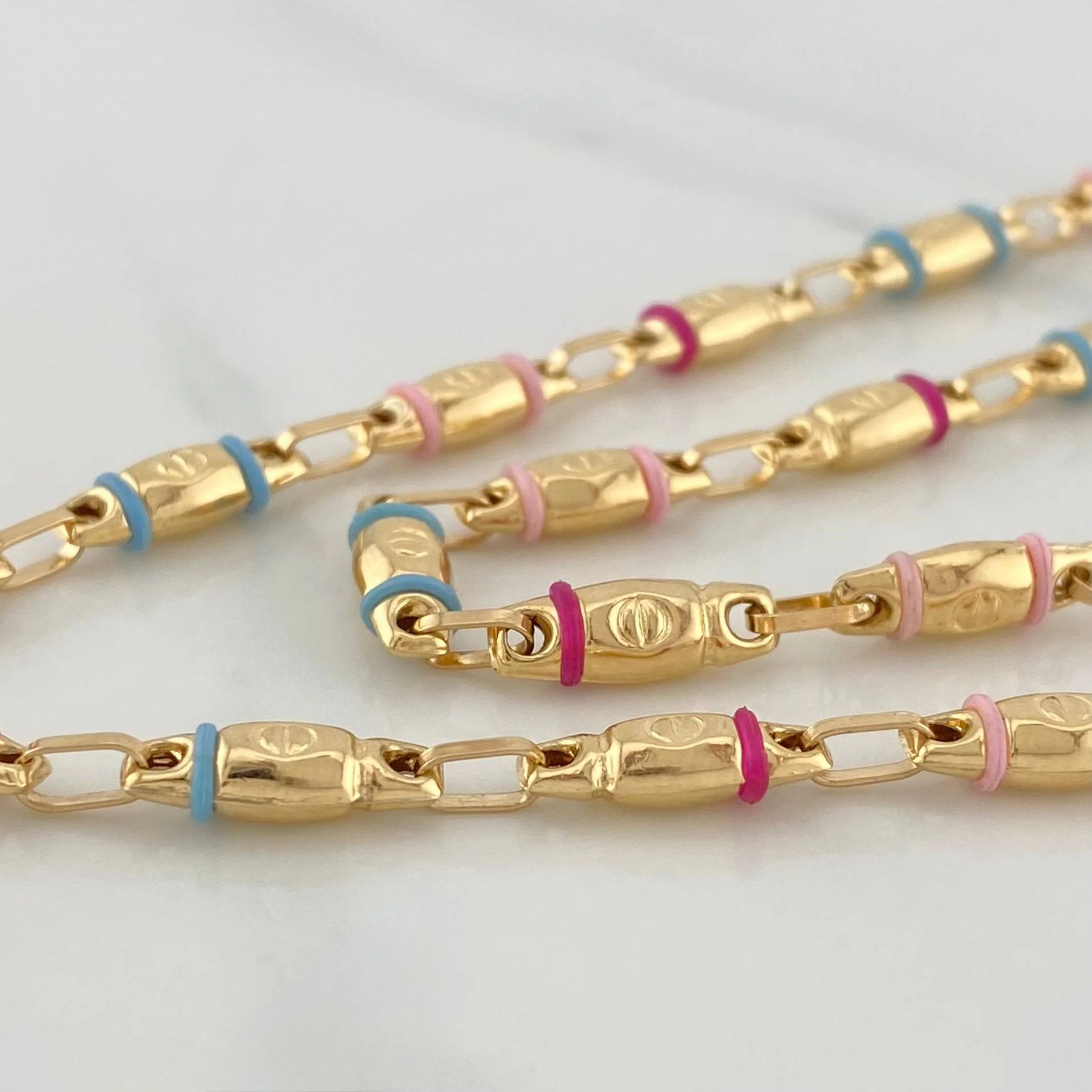 Cadena Rustica Tornillo 12.05 g / 61 cm / 4.35 mm Oro Amarillo 18K - Image 3