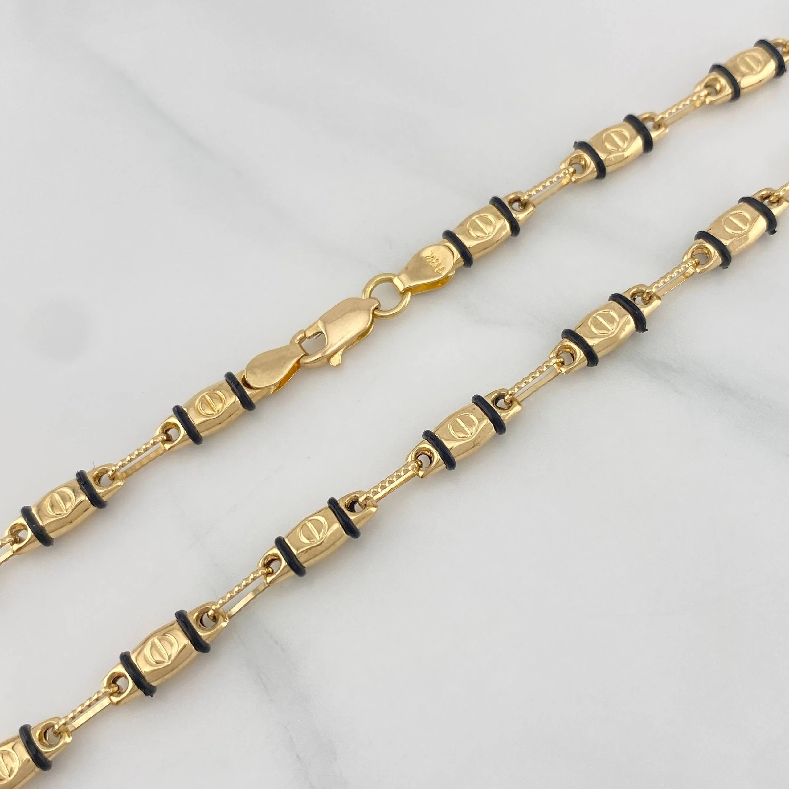 Cadena Rustica Tornillo 12.25 g / 60.5 cm / 1.8 mm Oro Amarillo 18K - Image 3