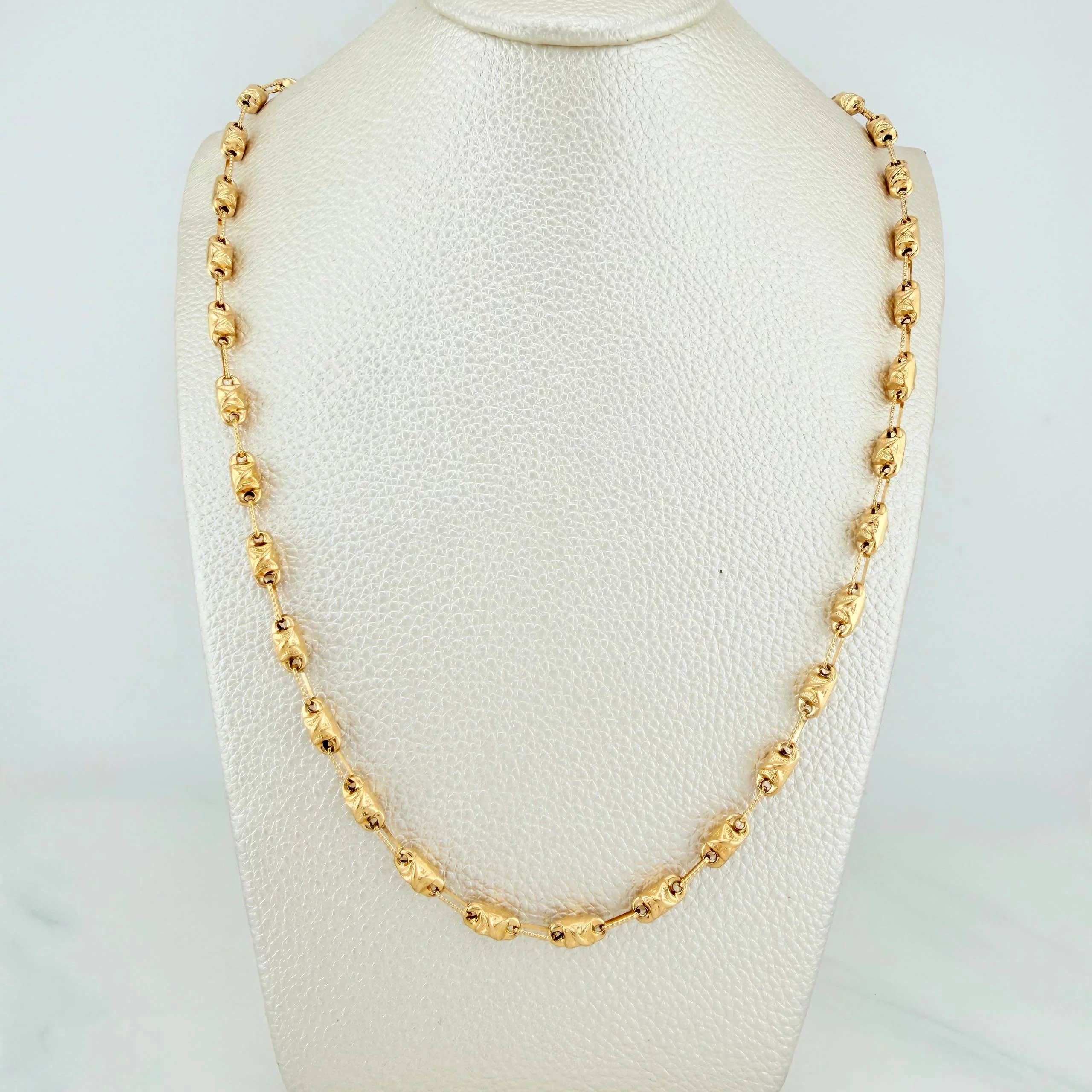 Cadena Rustica X 14.1 g / 62 cm / 3.9 mm Oro Amarillo 18K - Image 6