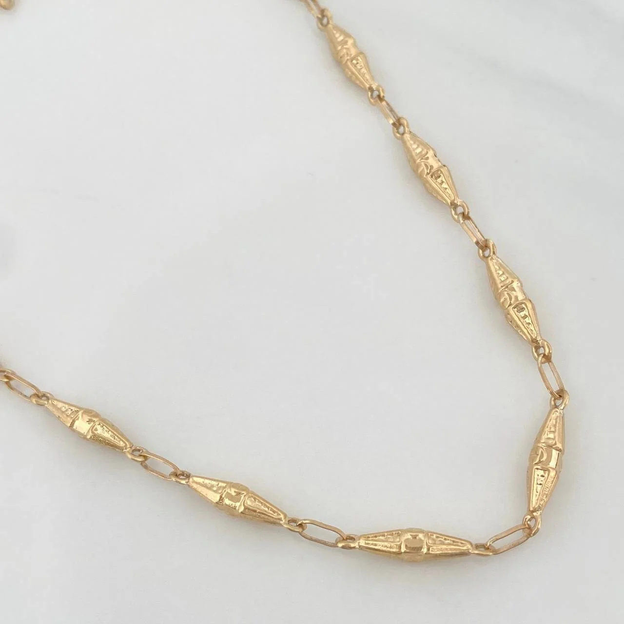 Cadena Rustico Dubai 8.45 g / 60.5 cm / 3.3 mm Oro Amarillo 18K - Image 2