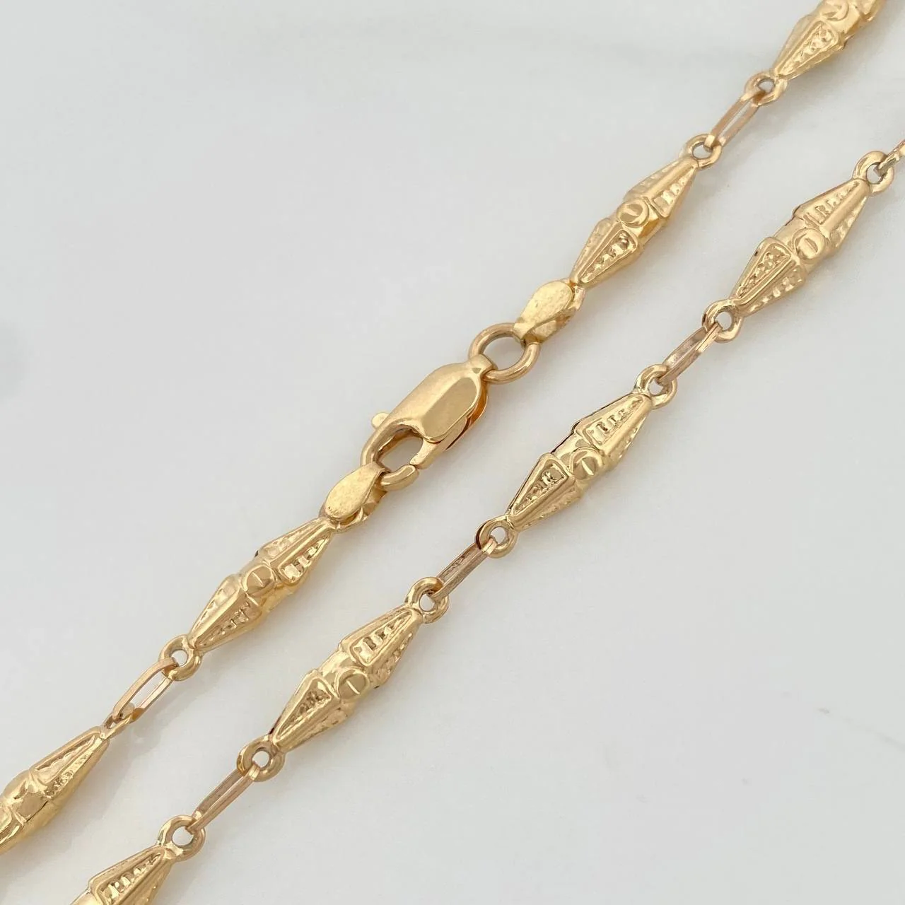 Cadena Rustico Dubai 8.45 g / 60.5 cm / 3.3 mm Oro Amarillo 18K - Image 3
