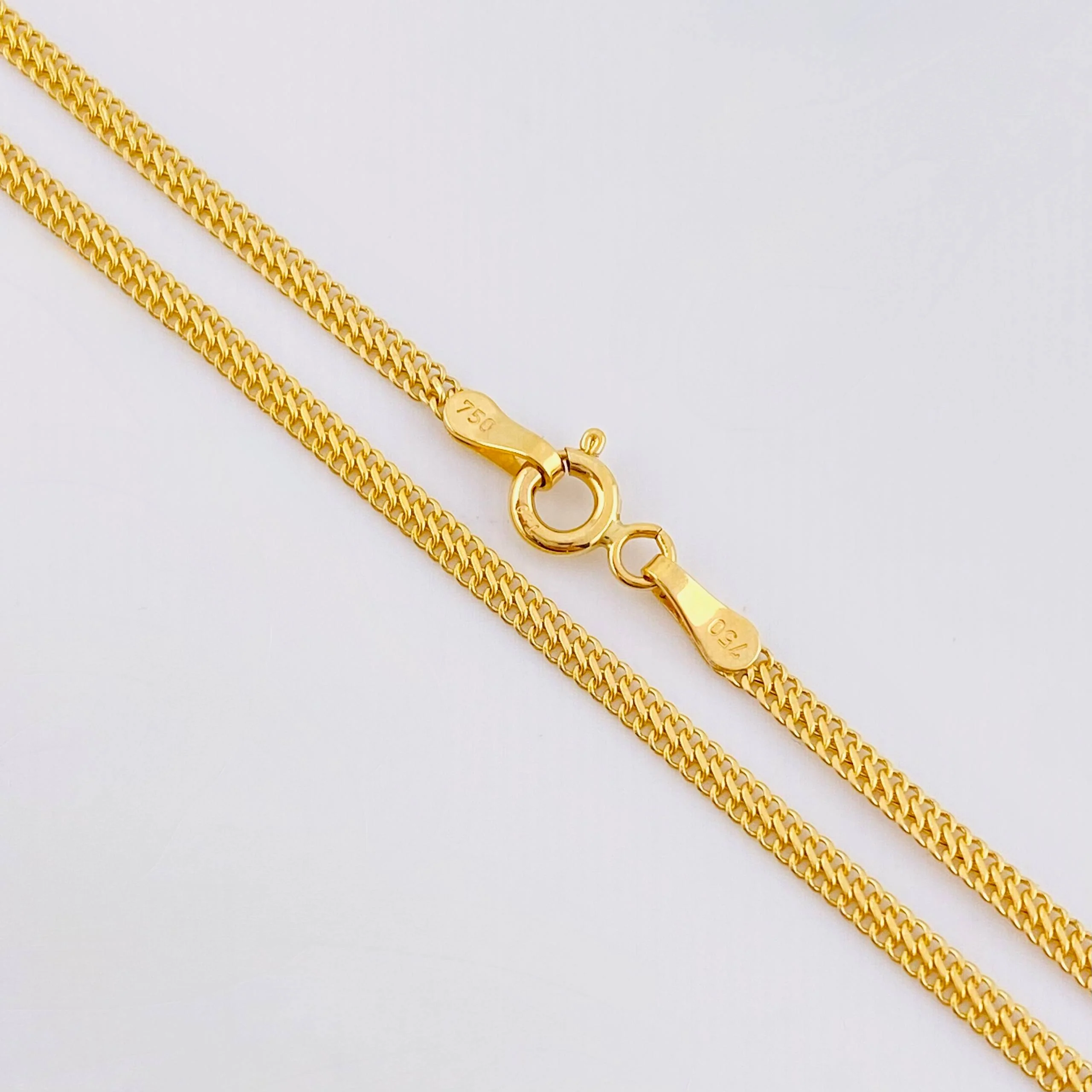 Cadena Sedusa 2gr / 40cm / 2.2mm Oro Amarillo +3 18K - Image 4