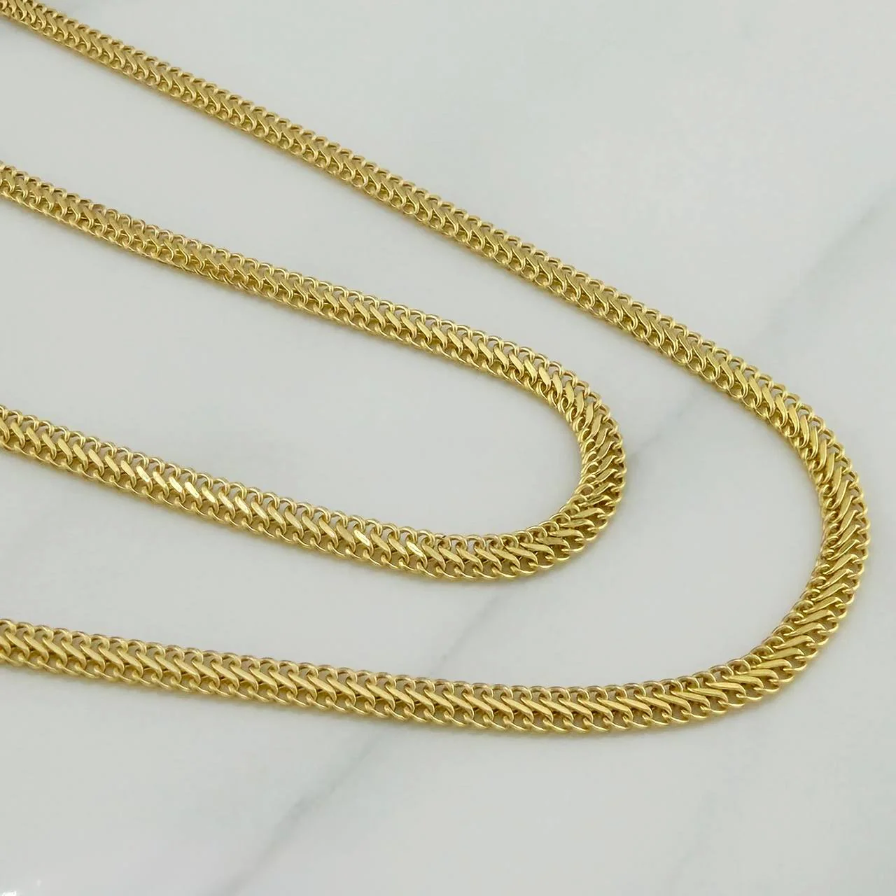 Cadena Sedusa 4.4 g / 60 cm / 1 mm Oro Amarillo 18K - Image 4