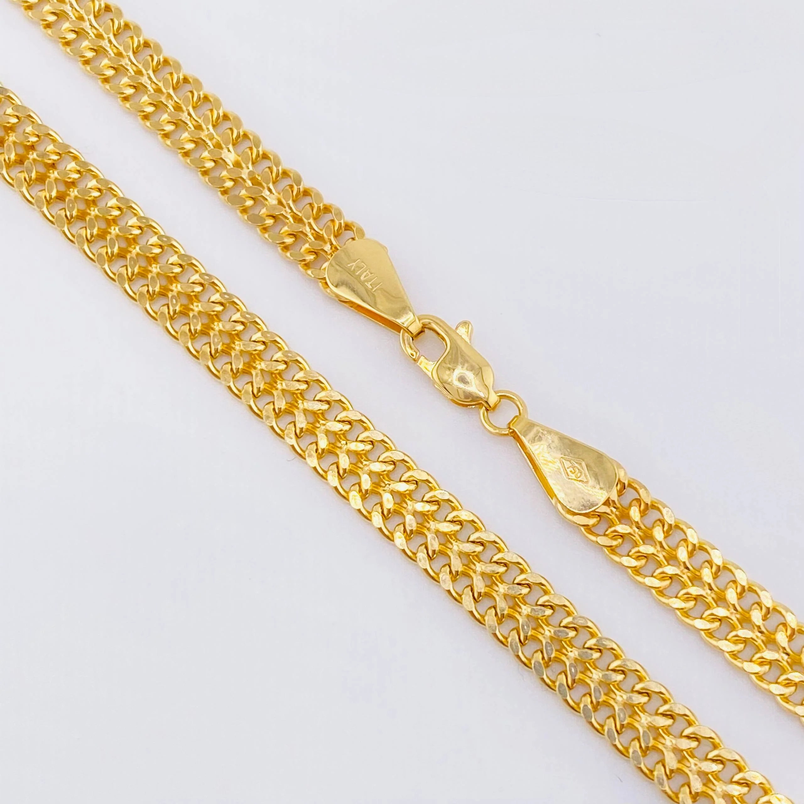 Cadena Sedusa Rectangular 15.1gr / 60cm / 5.8mm Oro Amarillo 18K - Image 2