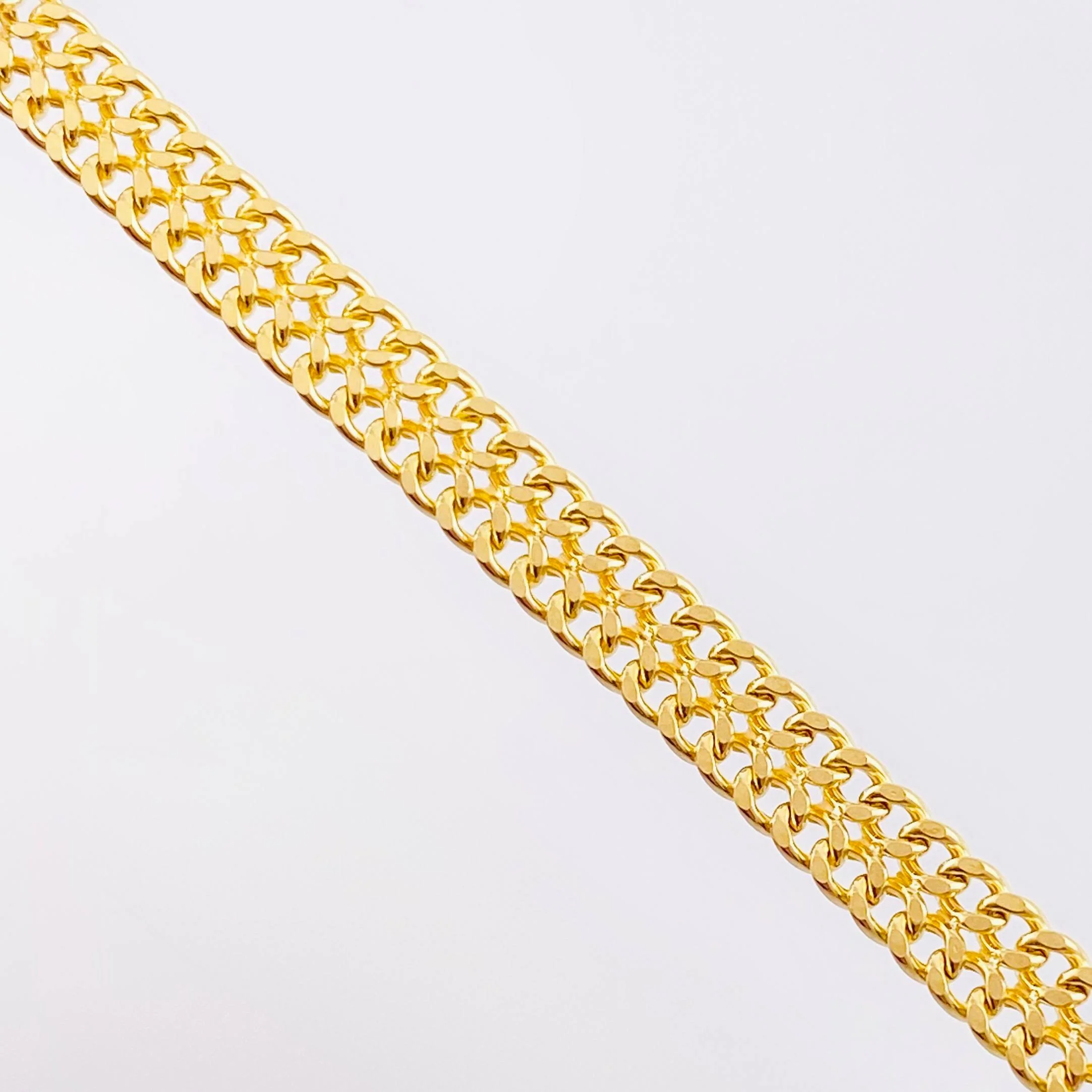 Cadena Sedusa Rectangular 15.1gr / 60cm / 5.8mm Oro Amarillo 18K - Image 3