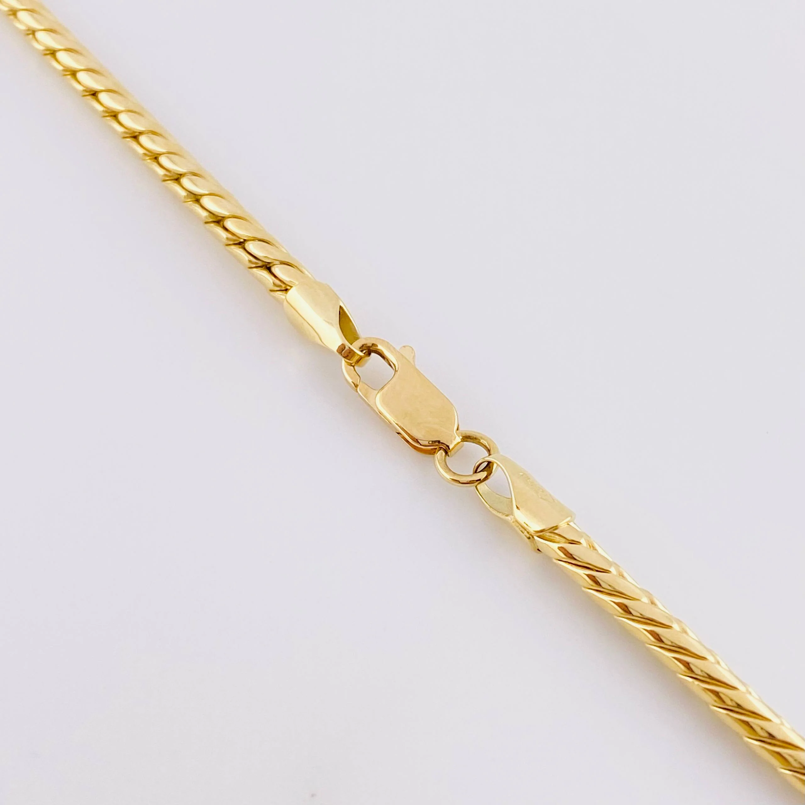 Cadena Serpiente 14.4 g / 60 cm / 3.3 mm Oro Amarillo 18K - Image 4