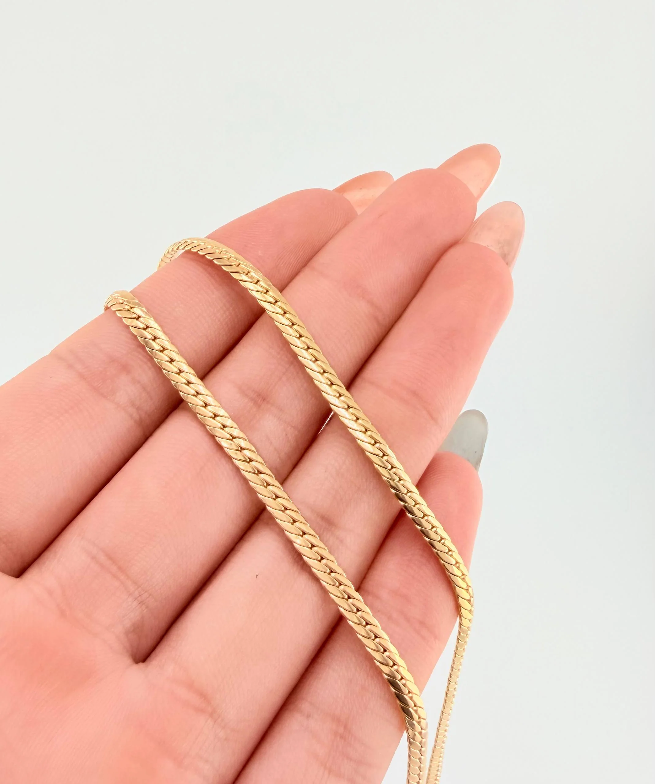 Cadena Serpiente 5.05 g / 40.2 cm / 3.1 mm Oro Amarillo 18K - Image 2
