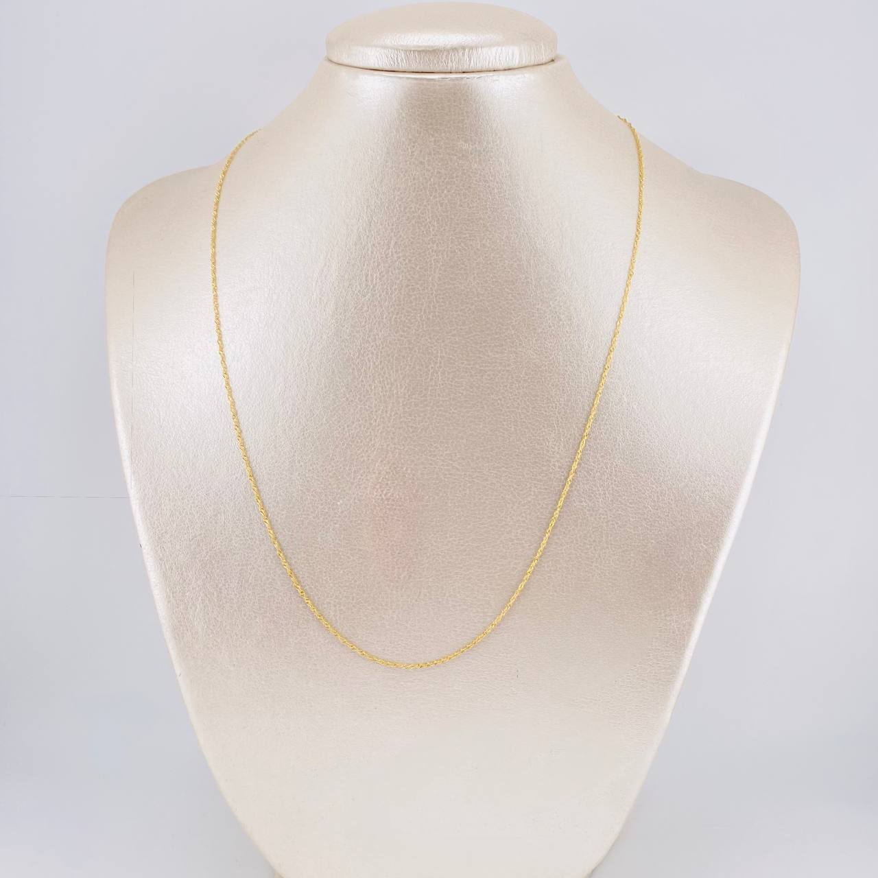 Cadena Singapur 0.85 g / 49 cm / 1 mm Oro Amarillo 18K - Image 6
