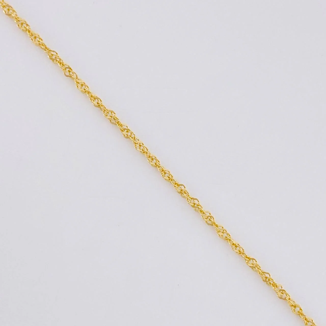 Cadena Singapur 0.8g / 43.3cm / 1.1mm Oro Amarillo 18K - Image 3