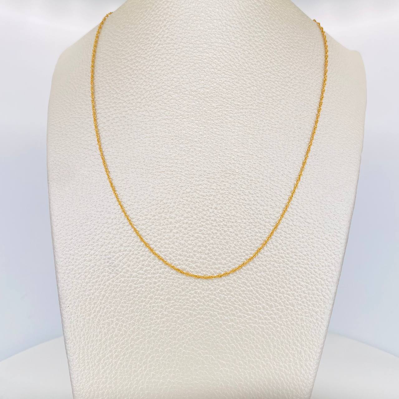Cadena Singapur 1.45 g / 40 cm / 1.2 mm Oro Amarillo 18K - Image 5