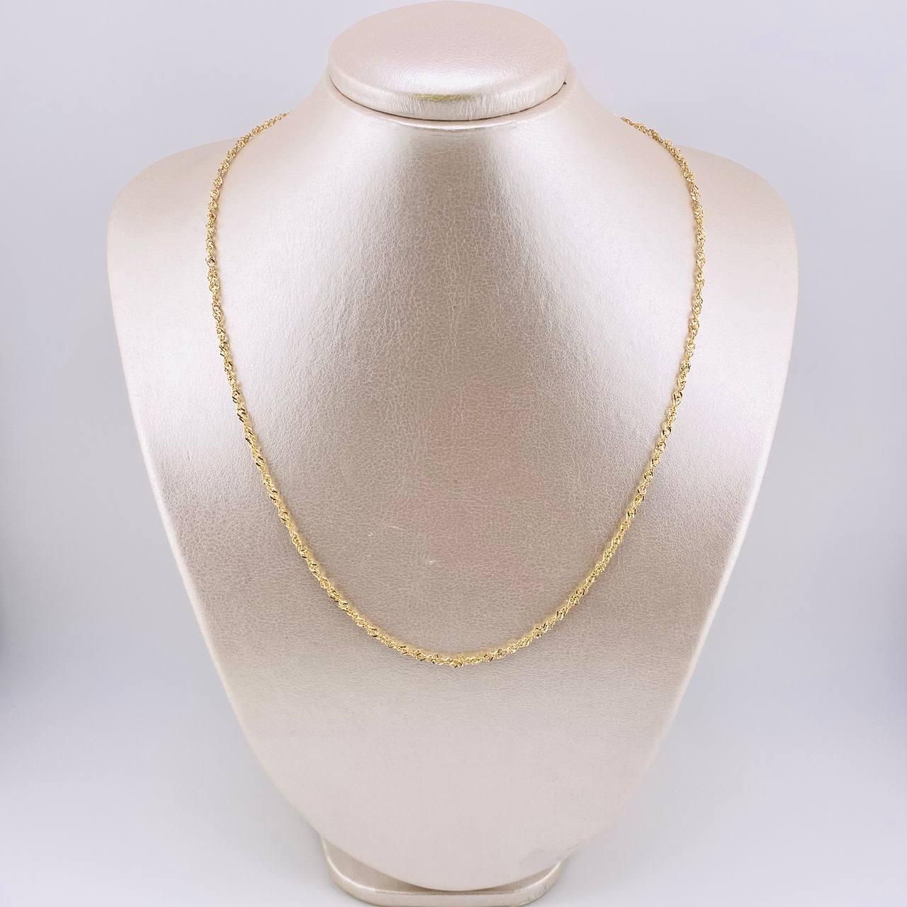 Cadena Singapur 1.5 g / 44.7 cm / 1.8 mm Oro Amarillo 18K - Image 4