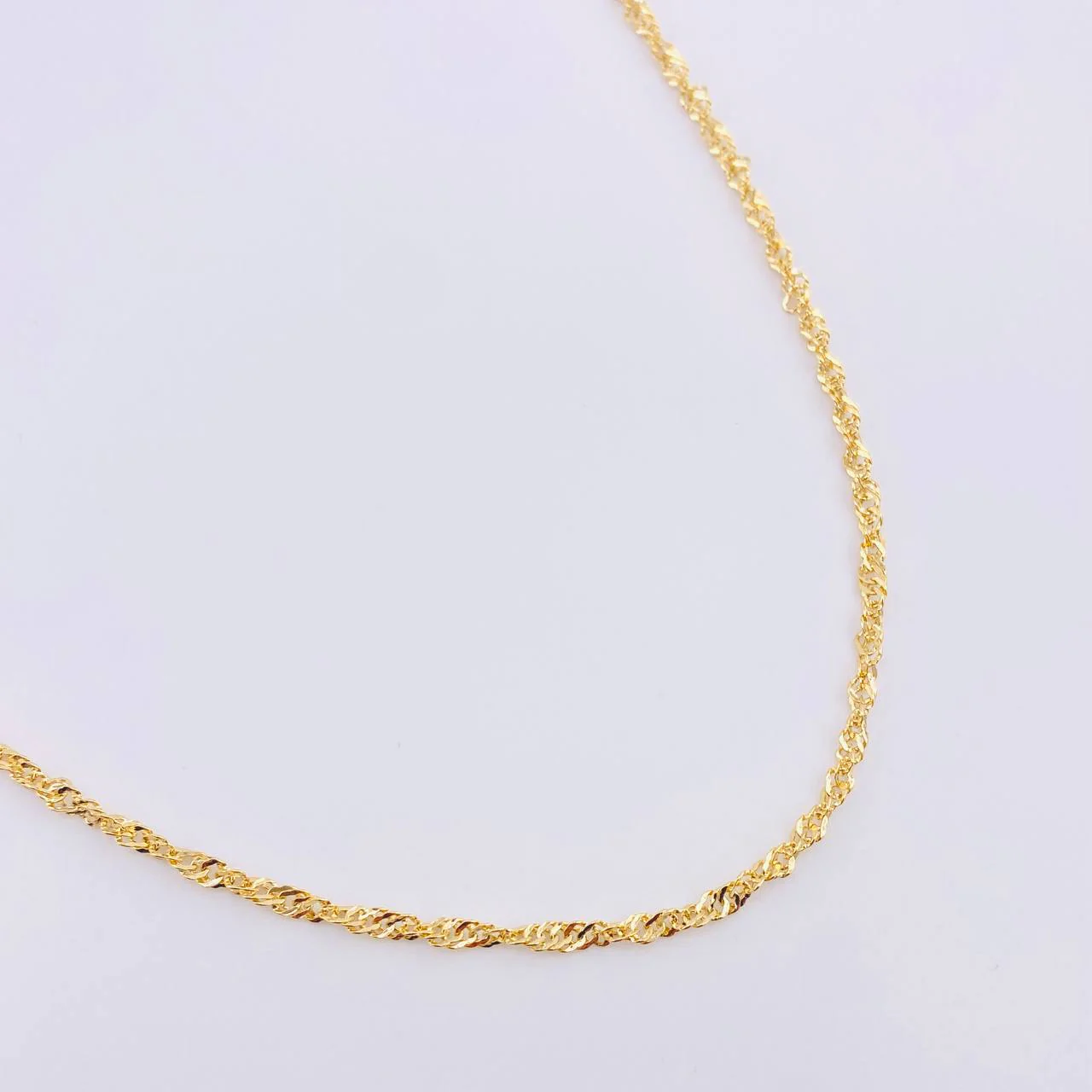 Cadena Singapur 1.5 g / 45.1 cm / 1.9 mm Oro Amarillo 18K