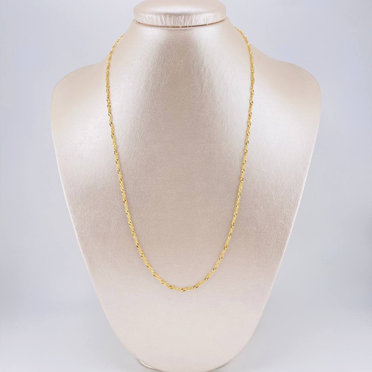 Cadena Singapur 1.6 g / 49.5 cm / 1.8 mm Oro Amarillo 18K - Image 6