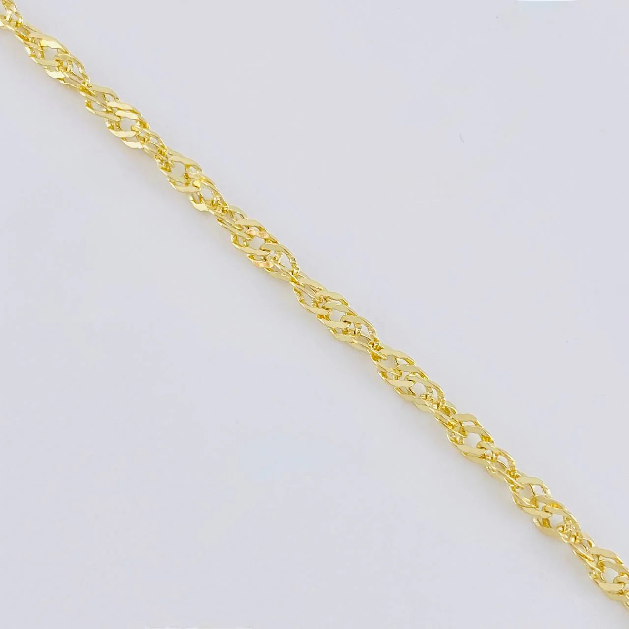Cadena Singapur 3.15 g / 49.6 cm / 2.9 mm Oro Amarillo 18K - Image 3