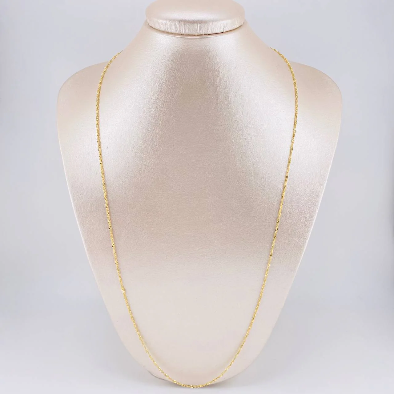 Cadena Singapur 3.45 g / 73.5 cm / 1.45 mm Oro Amarillo 18K - Image 3