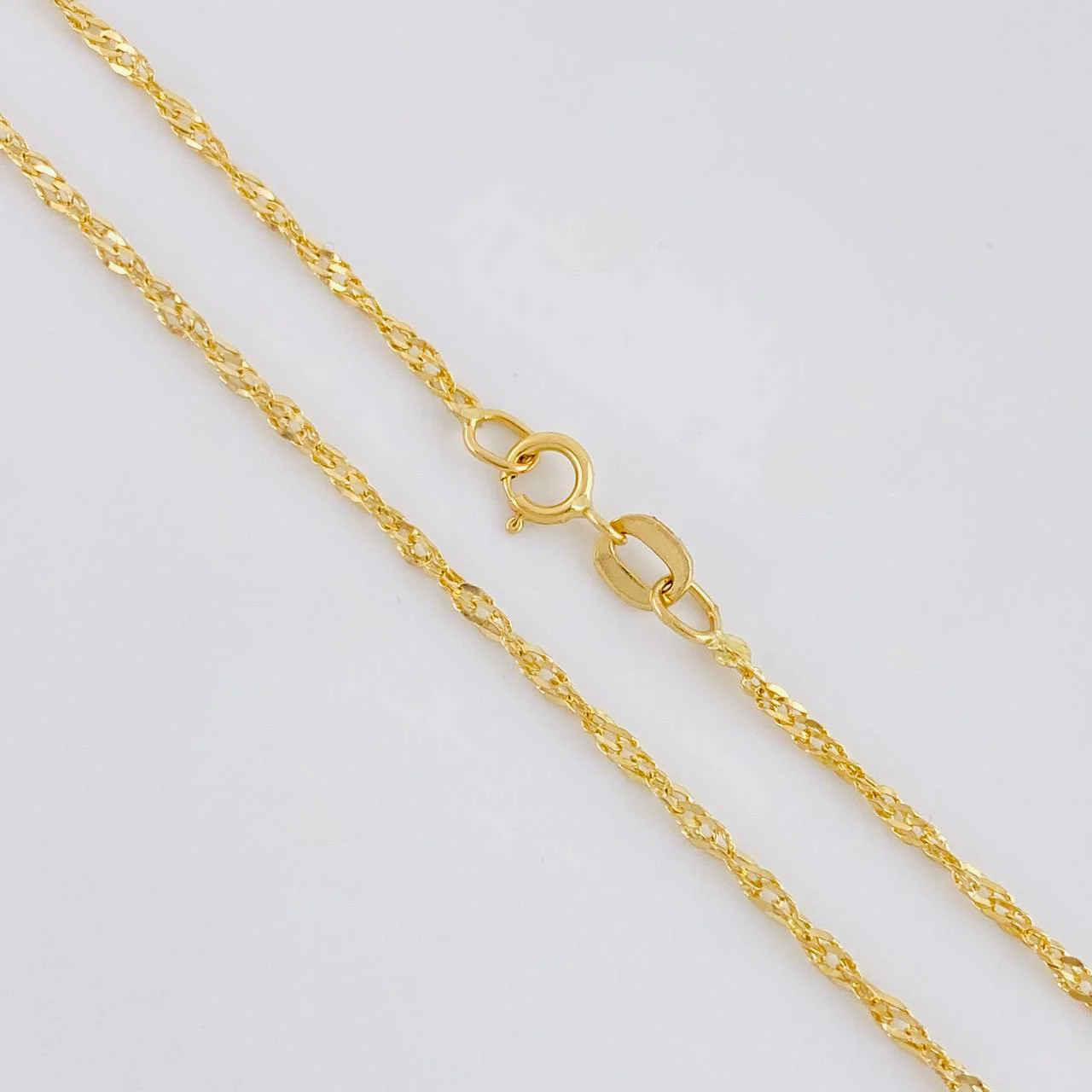 Cadena Singapur 3.45 g / 73.5 cm / 1.45 mm Oro Amarillo 18K - Image 5