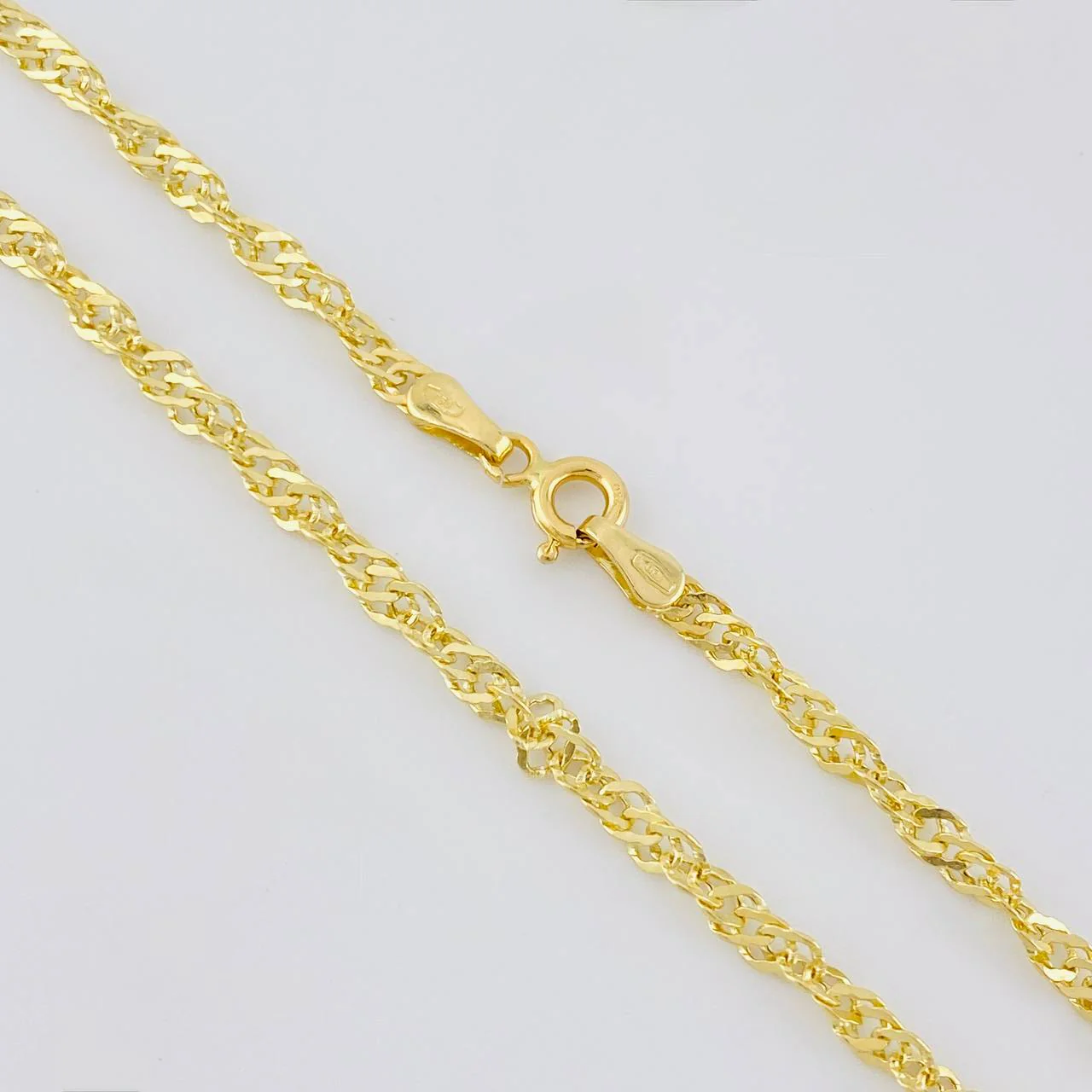 Cadena Singapur 3 g / 49.9 cm / 2.9 mm Oro Amarillo 18K - Image 4