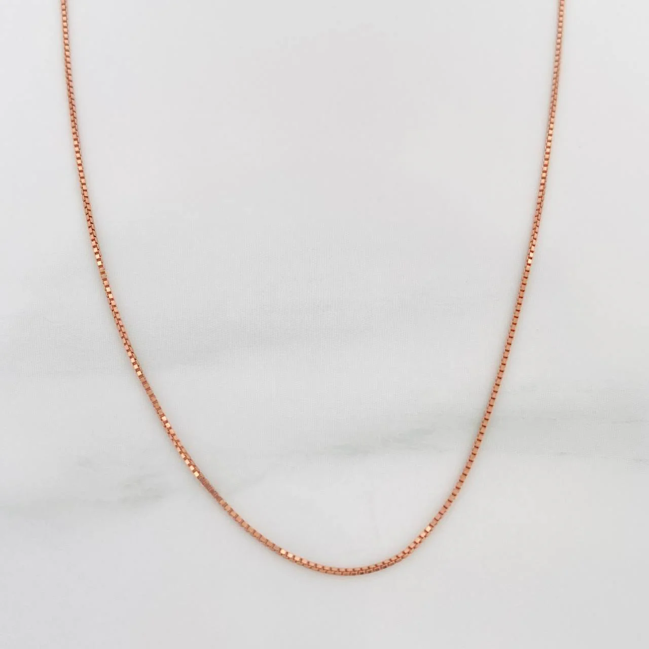 Cadena Veneciana 1.2 g / 45 cm / 0.3 mm Oro Rosa 18K - Image 2
