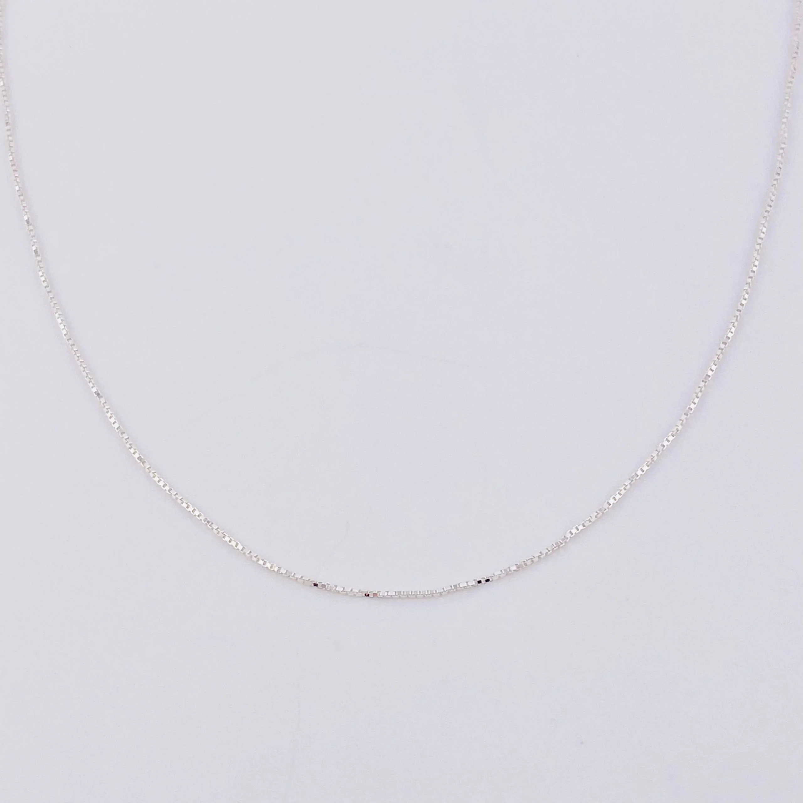 Cadena Veneciana 1.2g / 49.9cm / 0.8mm Plata 925