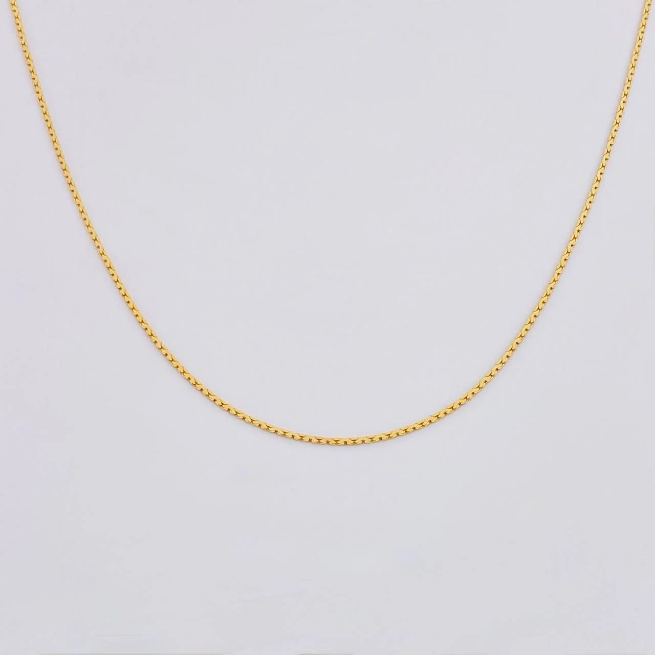 Cadena Veneciana 1.7 g / 45.6 cm / 0.8 mm Oro Amarillo 18K