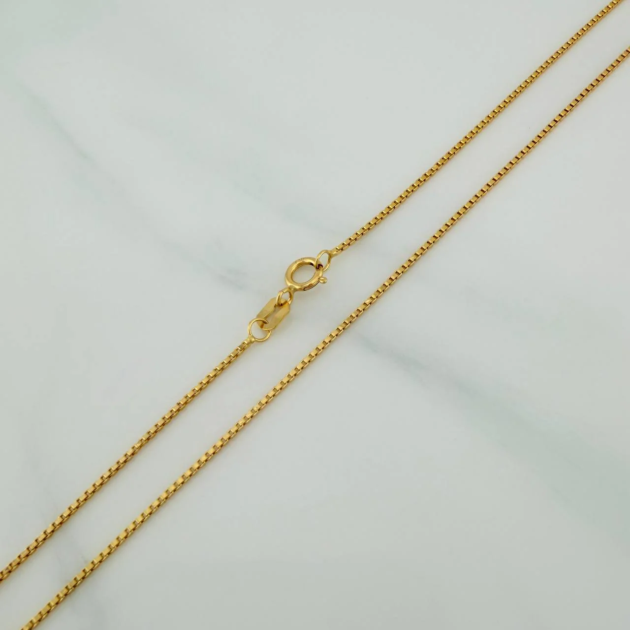 Cadena Veneciana 1.8gr / 60cm / 0.8mm Oro Amarillo +3 18K $ - Image 3