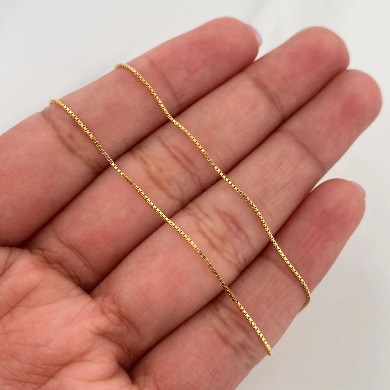 Cadena Veneciana 1.9 g / 50 cm / 0.7 mm Oro Amarillo 18K - Image 4