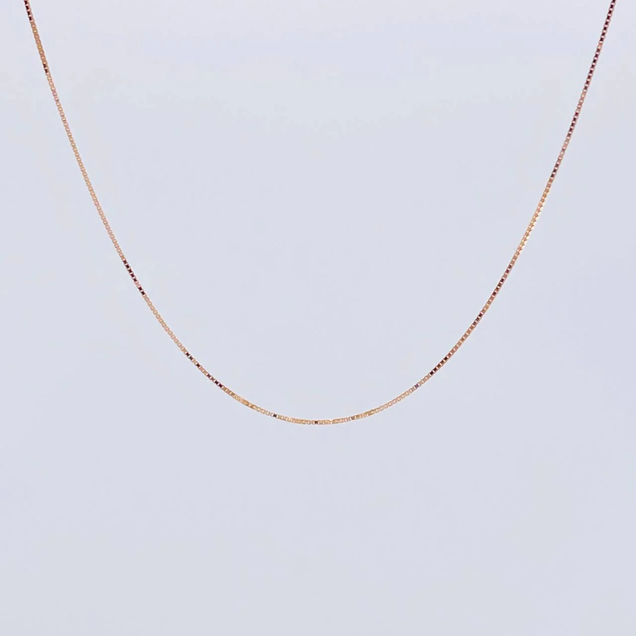 Cadena Veneciana 1 g / 50.1 cm / 0.8 mm Oro Rosa 18K - Image 2