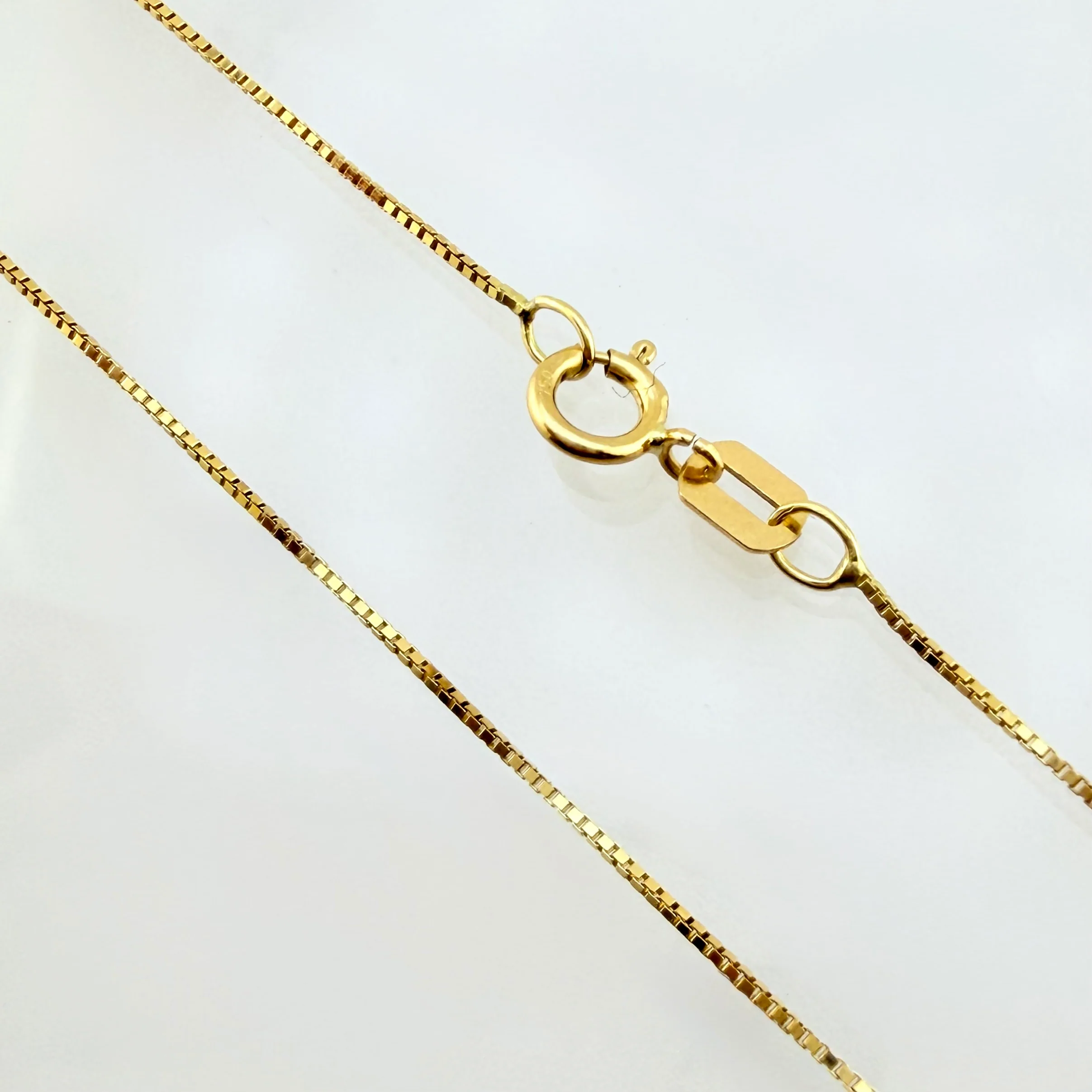 Cadena Veneciana 1 gr / 50cm / 0.5mm Oro Amarillo +3 18K © - Image 3