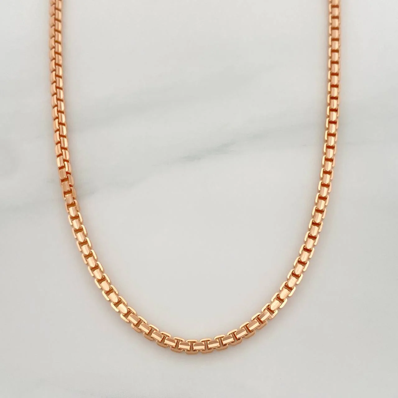 Cadena Veneciana 12.25 g / 50 cm / 1.7 mm Oro Rosa 18K