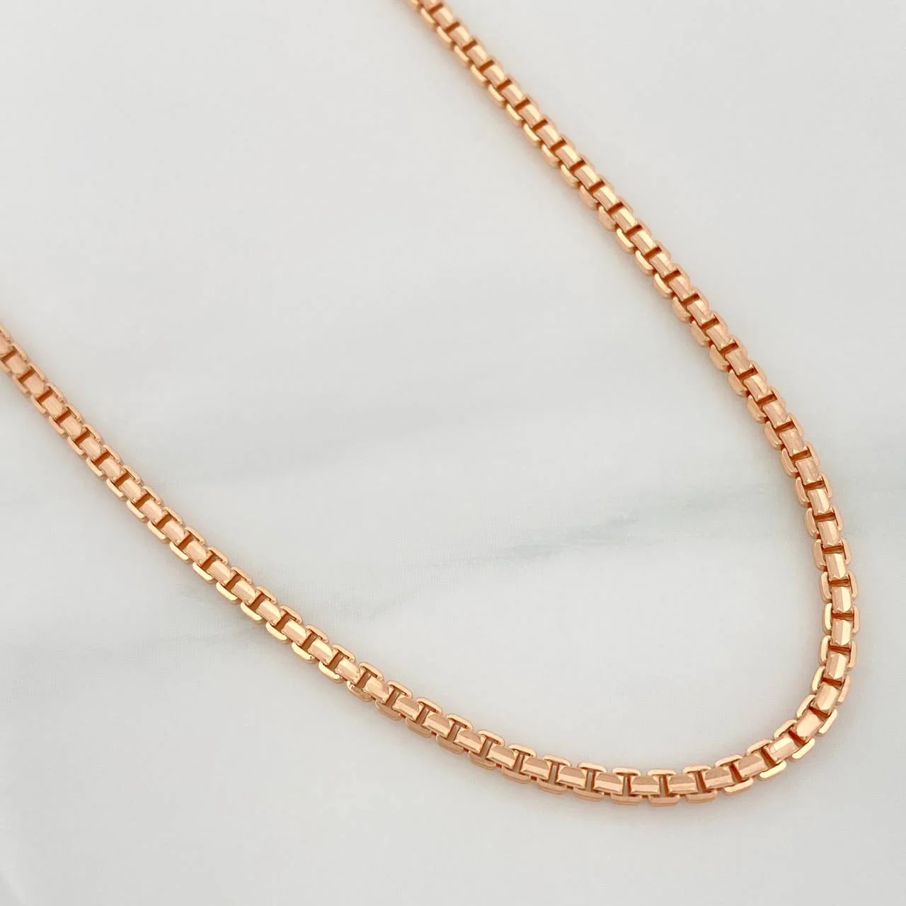 Cadena Veneciana 12.25 g / 50 cm / 1.7 mm Oro Rosa 18K - Image 2