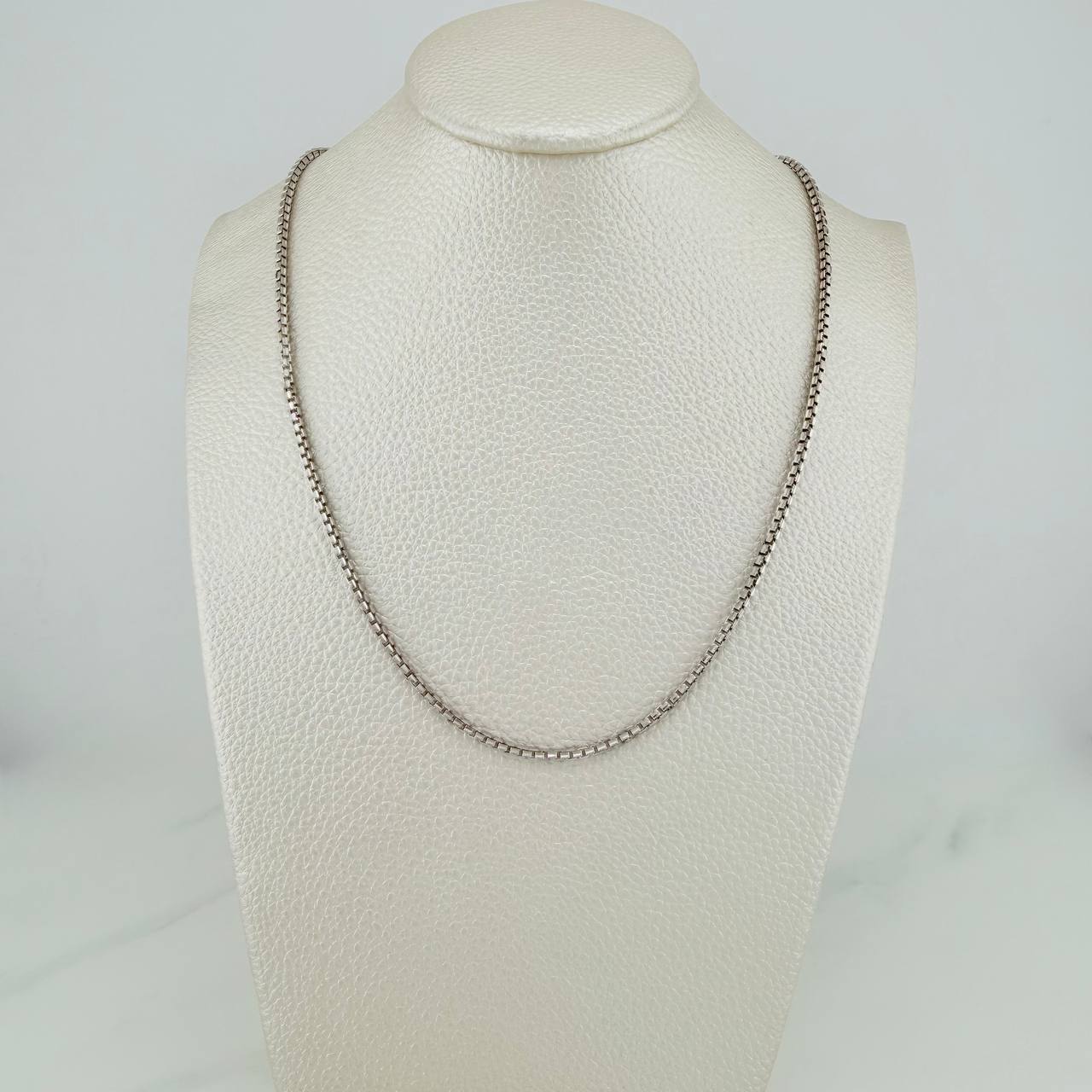 Cadena Veneciana 14.25gr / 60cm / 2mm Oro Blanco 18K - Image 5
