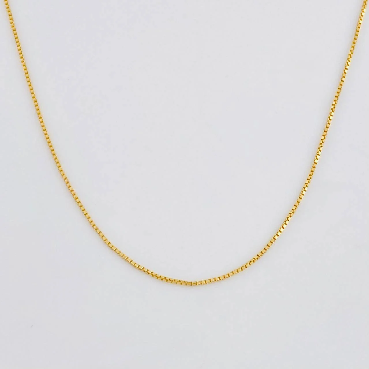 Cadena Venenciana 0.9 g / 40 cm / 0.6 mm Oro Amarillo 18K