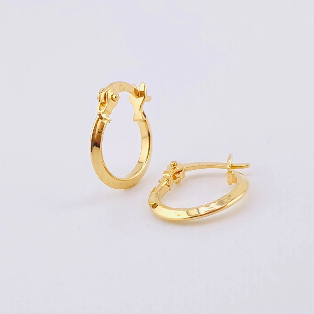 Candongas Clau 0.95 g / 2 cm Oro Amarillo 18K